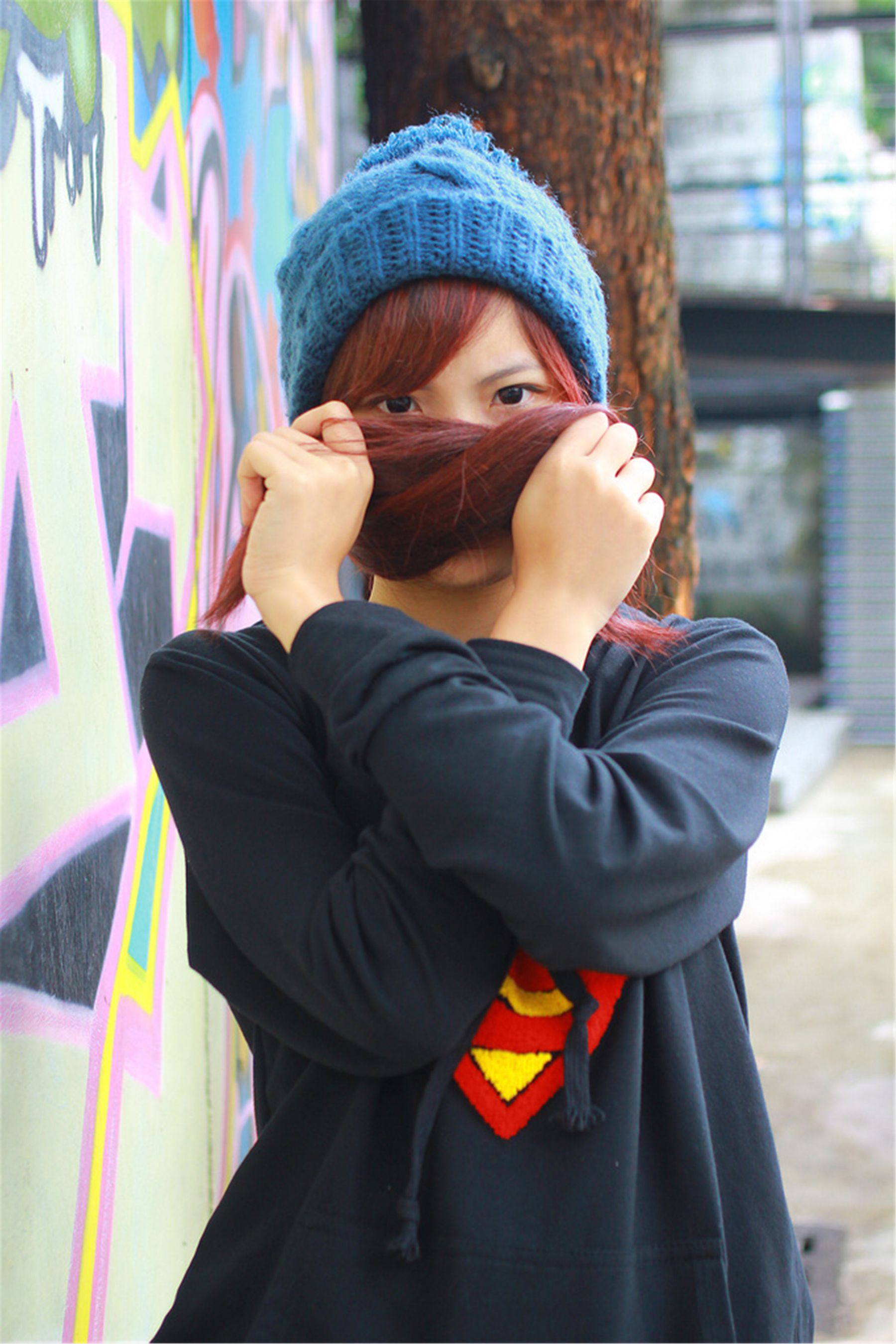 台湾美少女小静《電影公園外拍》-图25