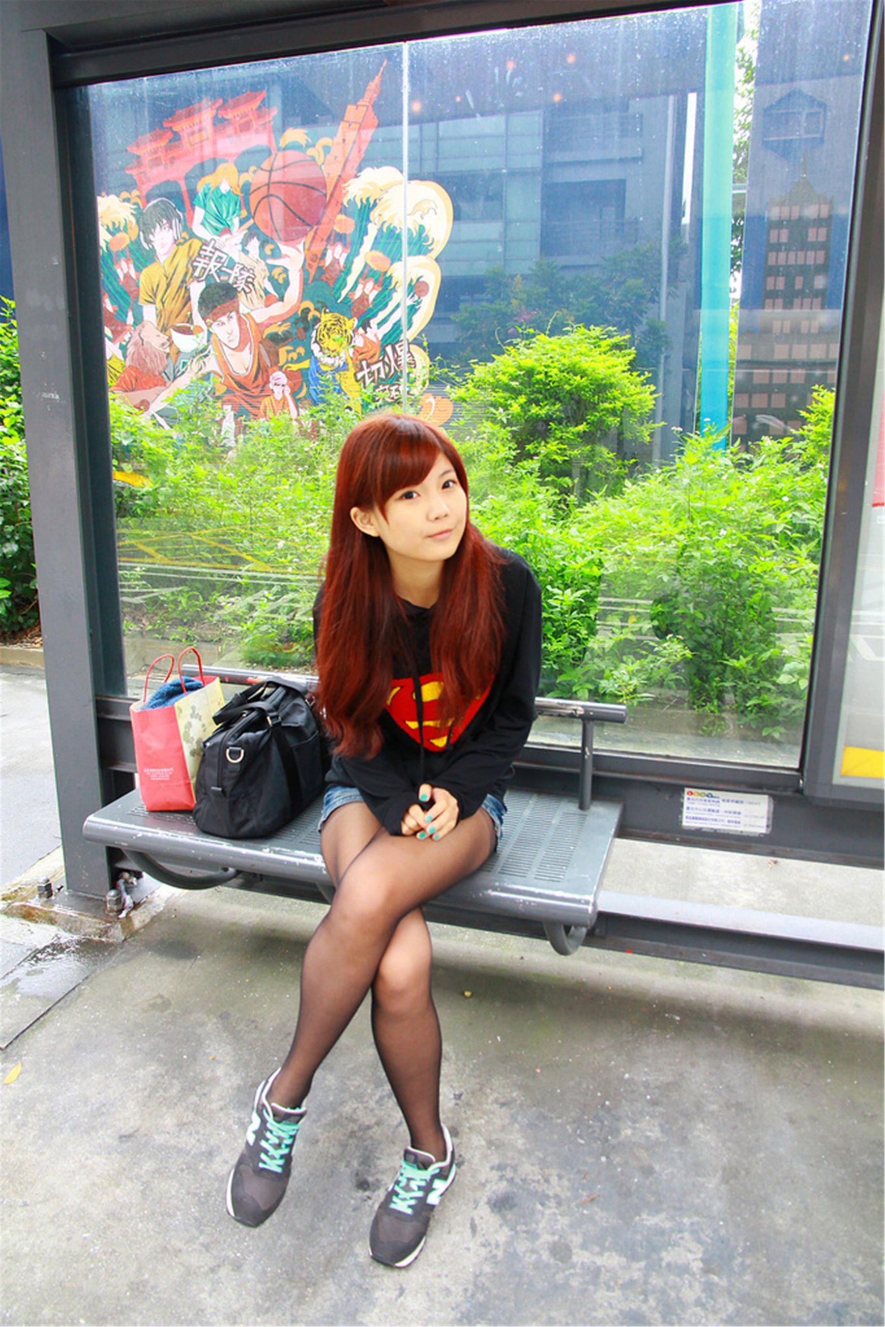 台湾美少女小静《電影公園外拍》-图29