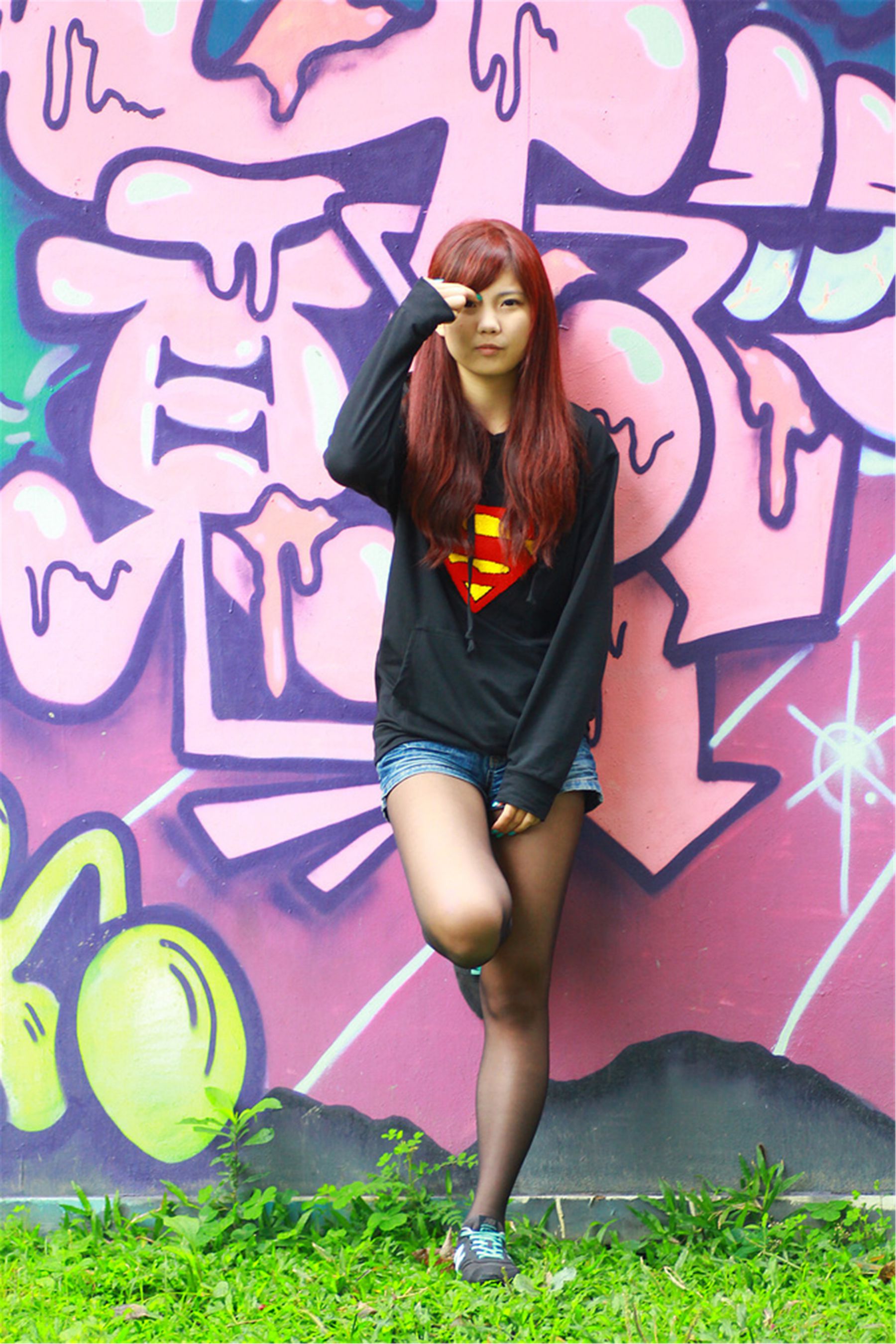 台湾美少女小静《電影公園外拍》-图30