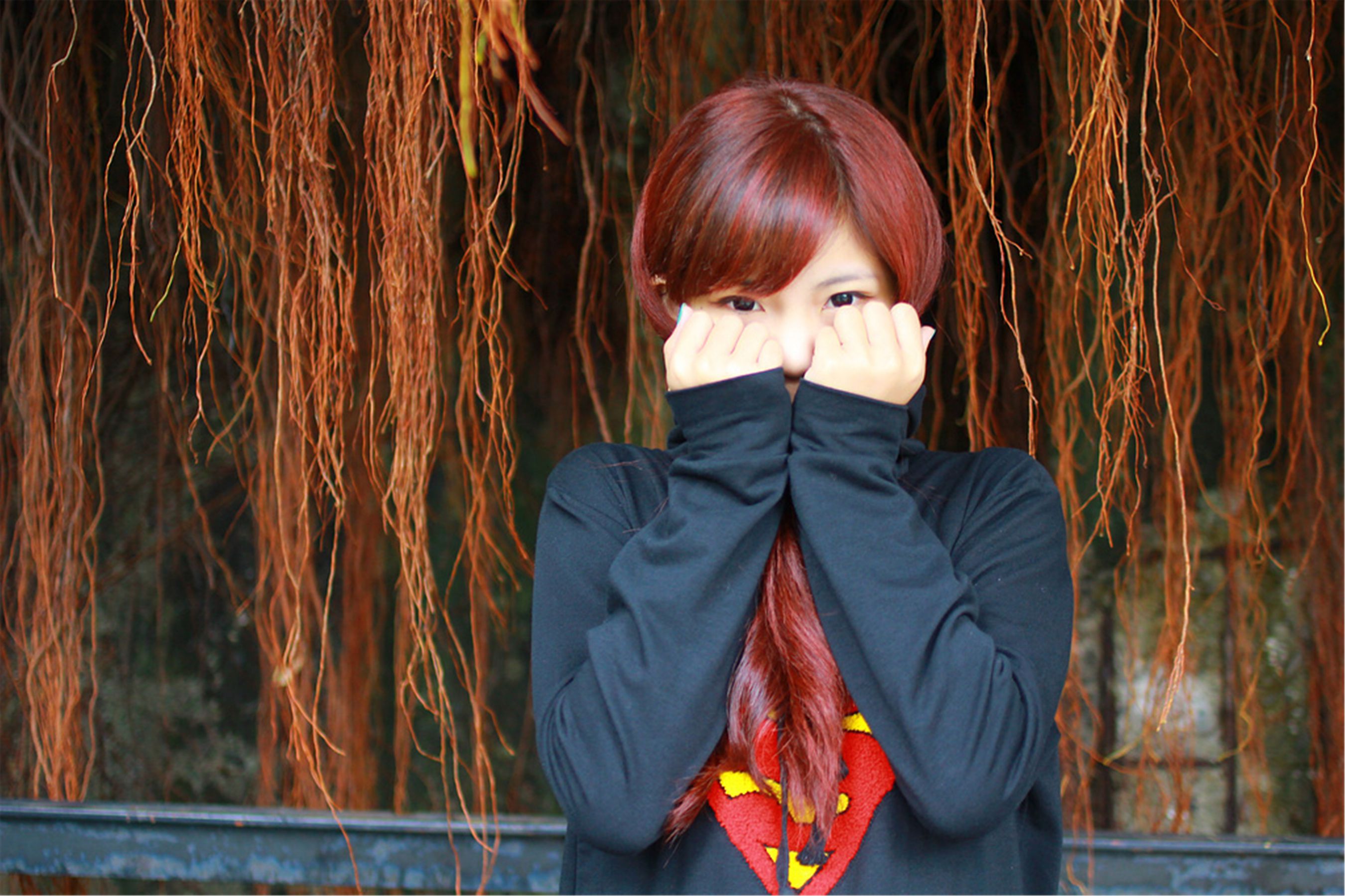 台湾美少女小静《電影公園外拍》-图33