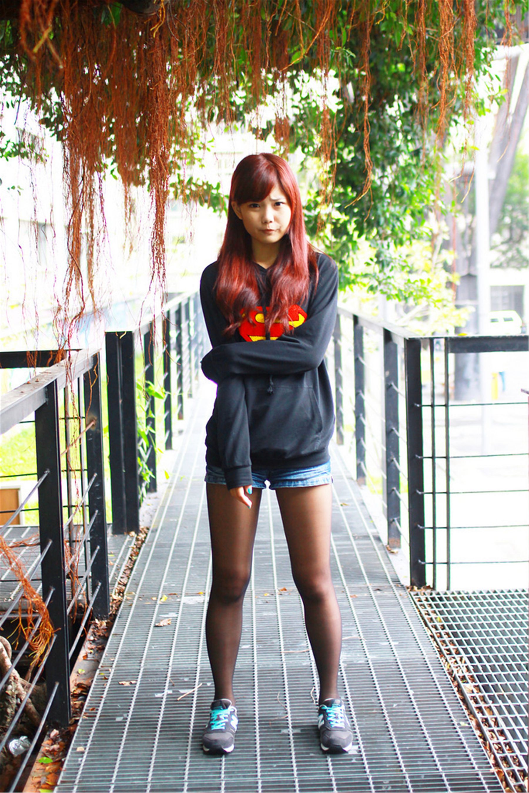 台湾美少女小静《電影公園外拍》-图36