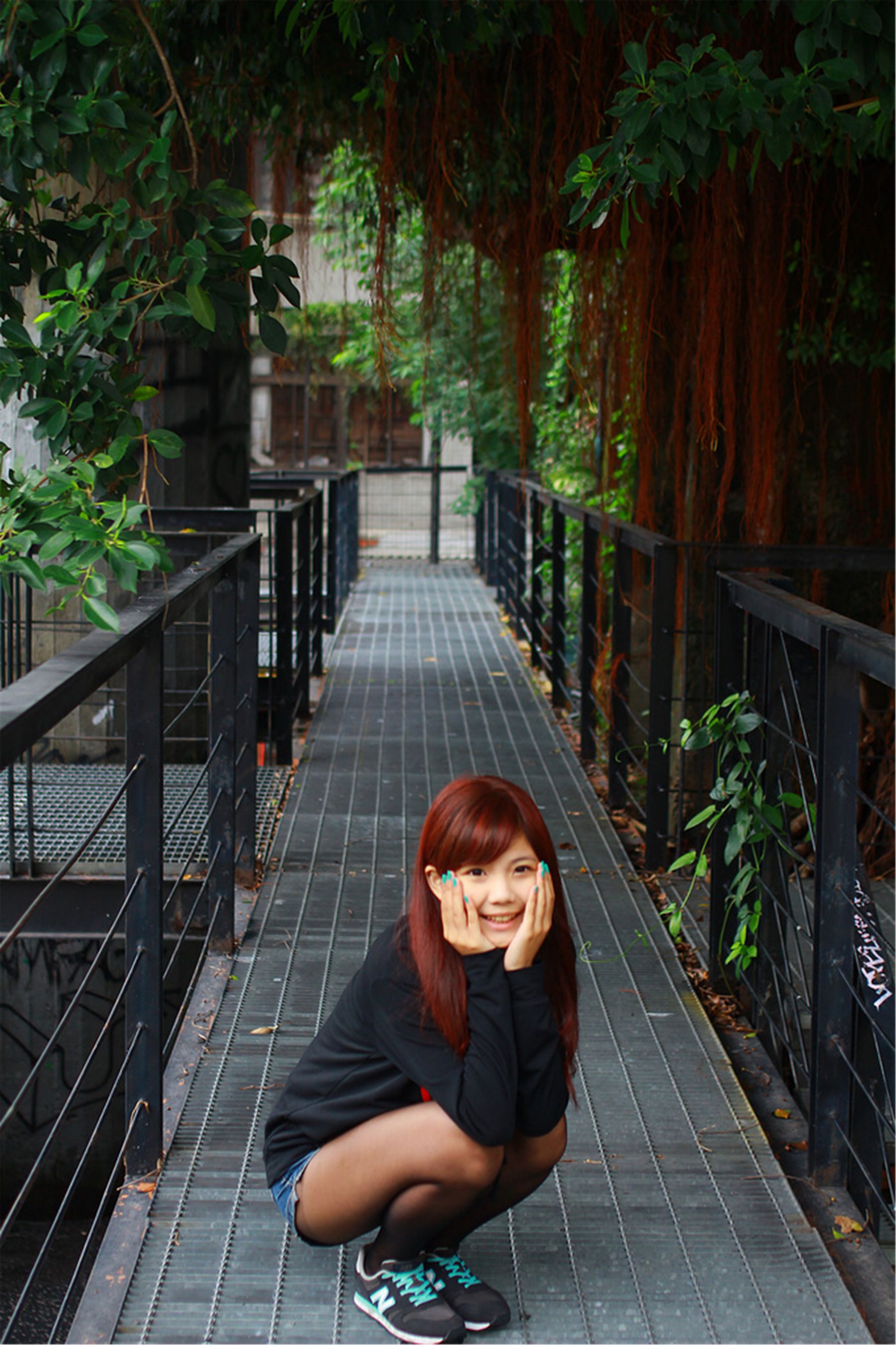 台湾美少女小静《電影公園外拍》-图38