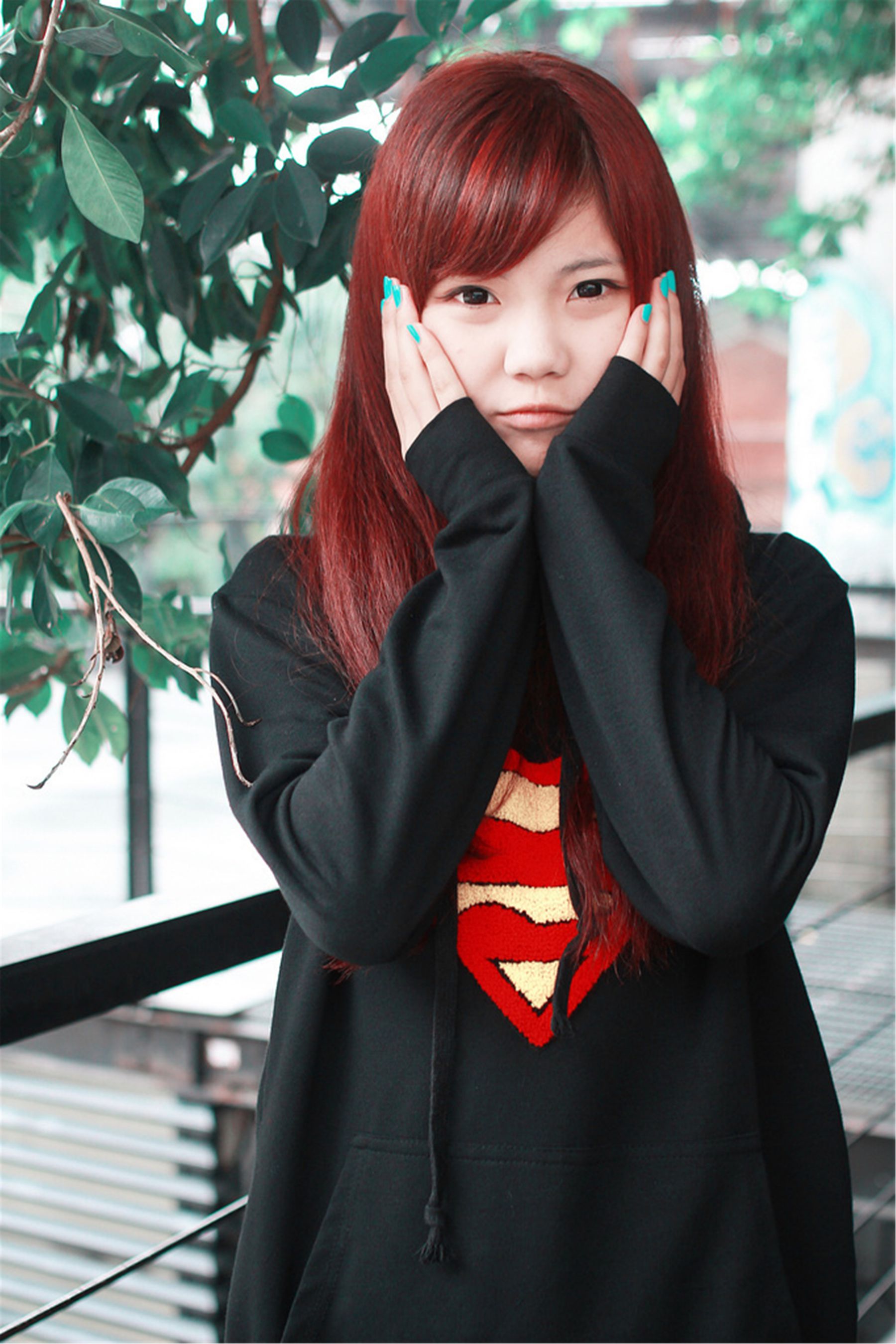 台湾美少女小静《電影公園外拍》-图39