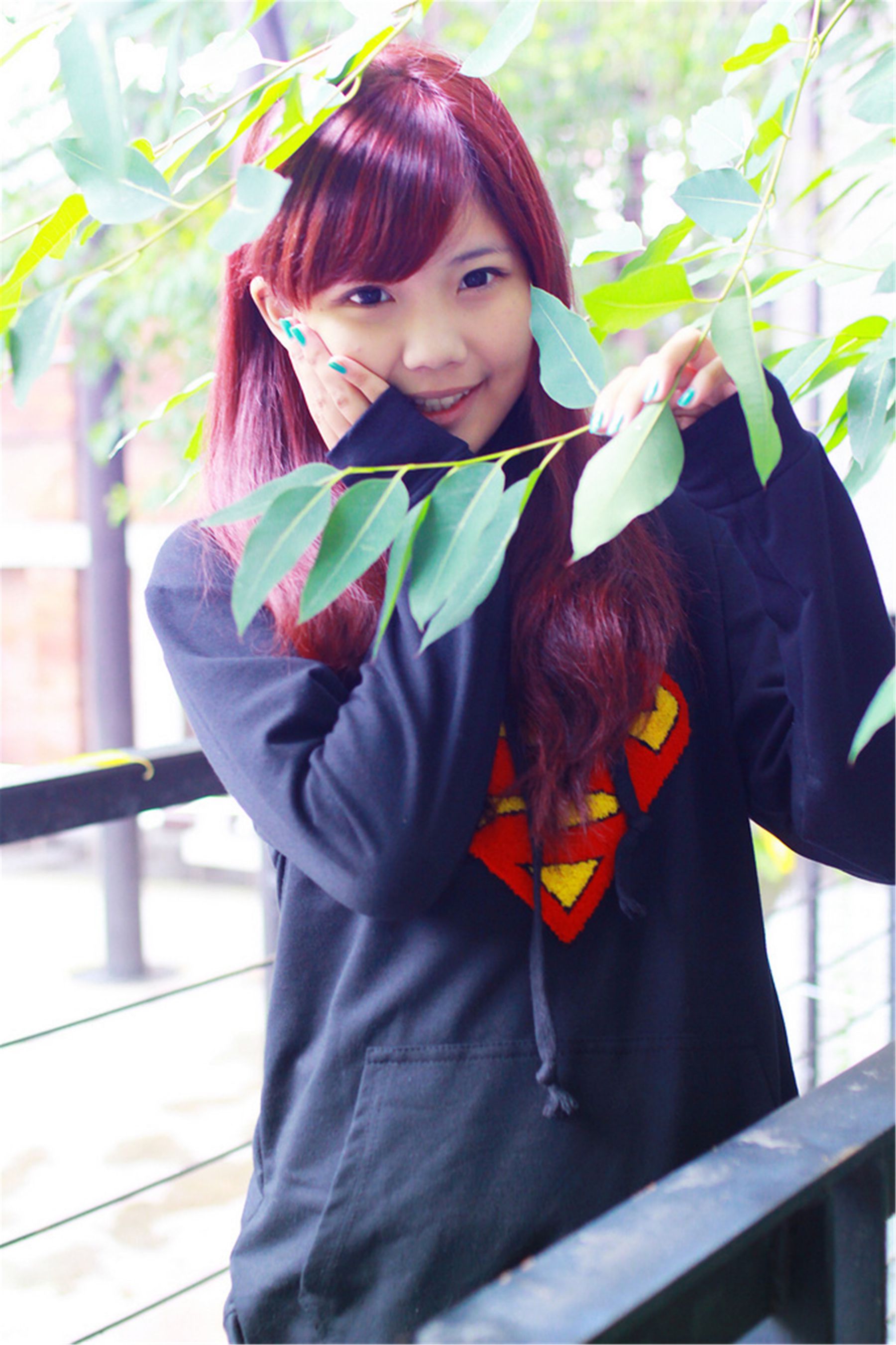 台湾美少女小静《電影公園外拍》-图42