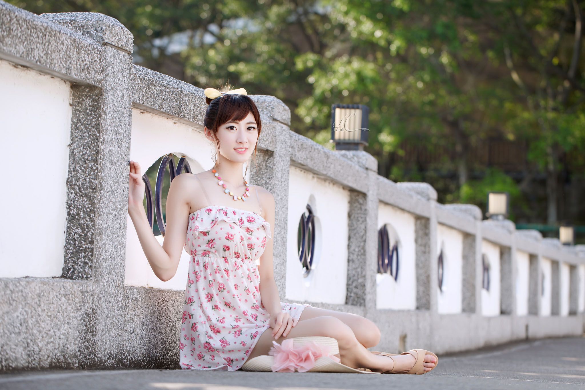 台湾模特Queena/林茉晶《公园外拍》-图0