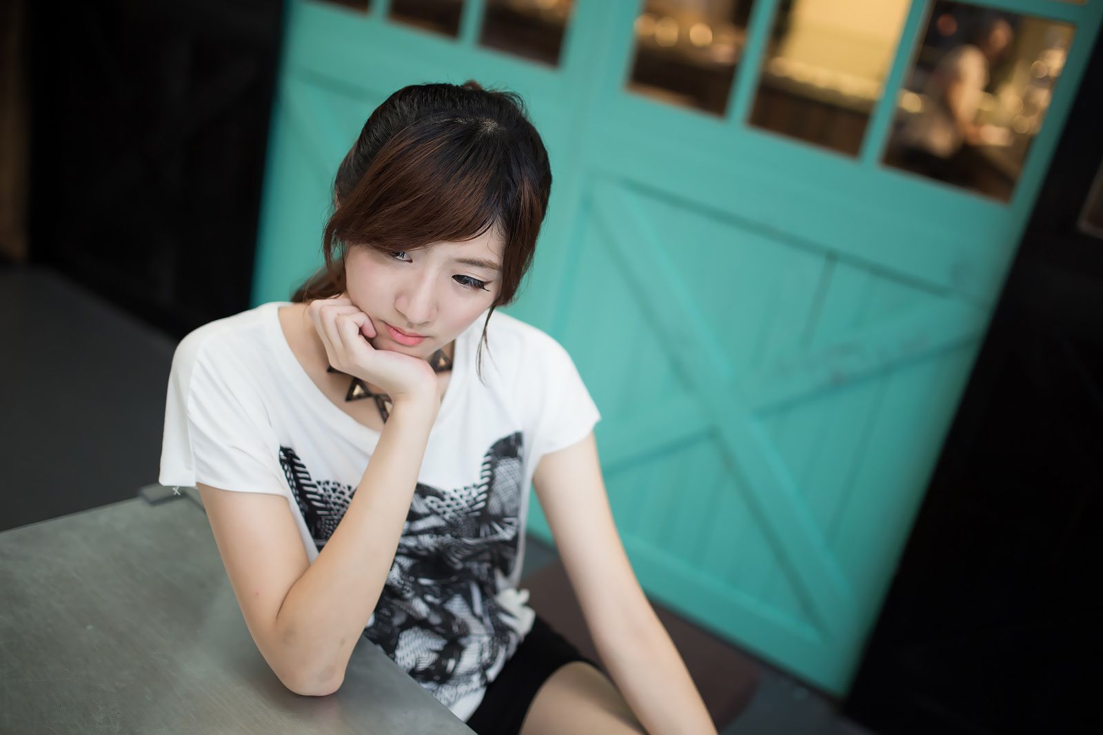 台湾模特Queena/林茉晶《公园外拍》-图13