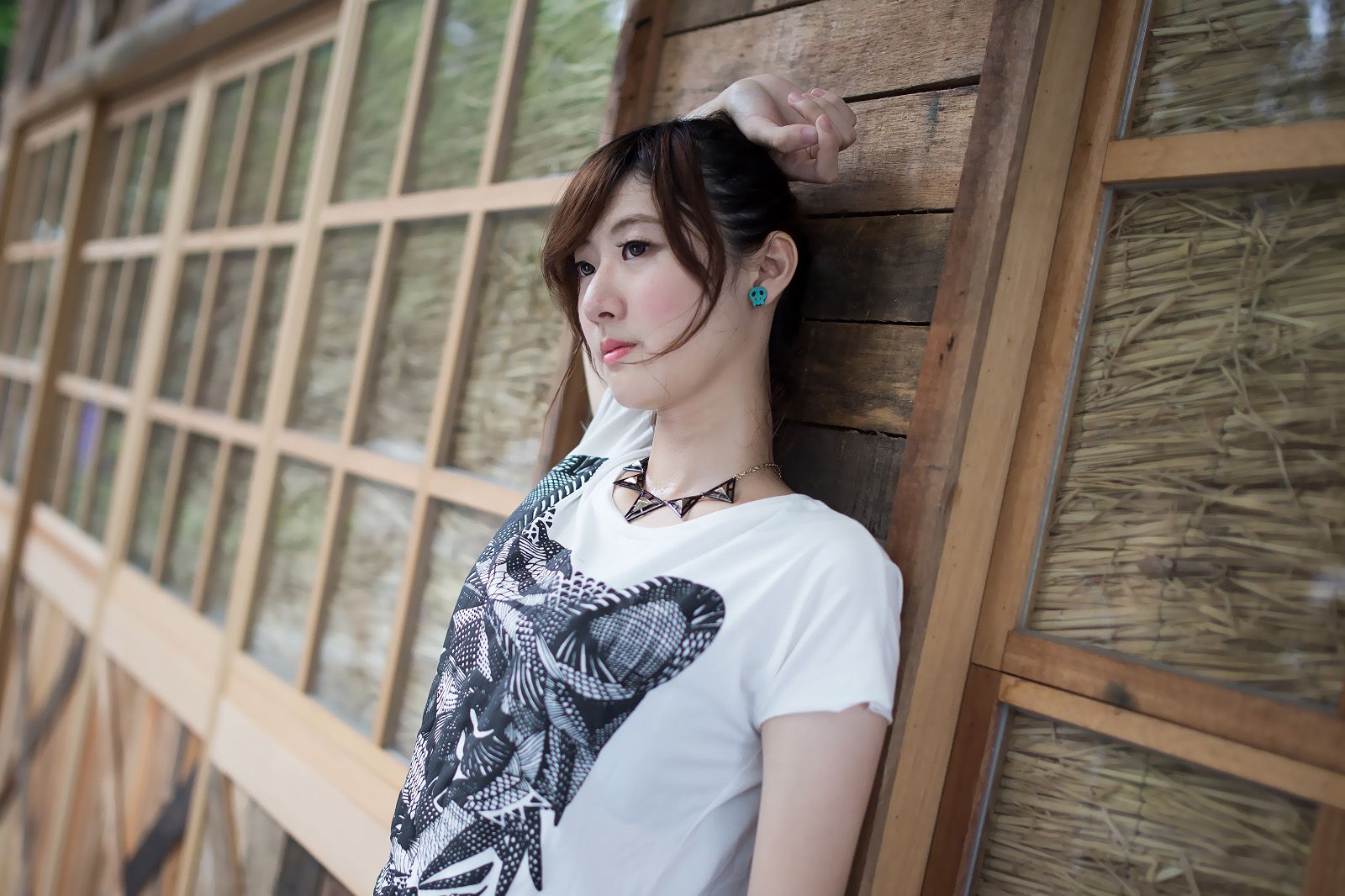 台湾模特Queena/林茉晶《公园外拍》-图36