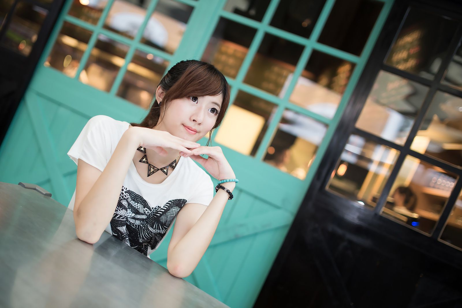 台湾模特Queena/林茉晶《公园外拍》-图39