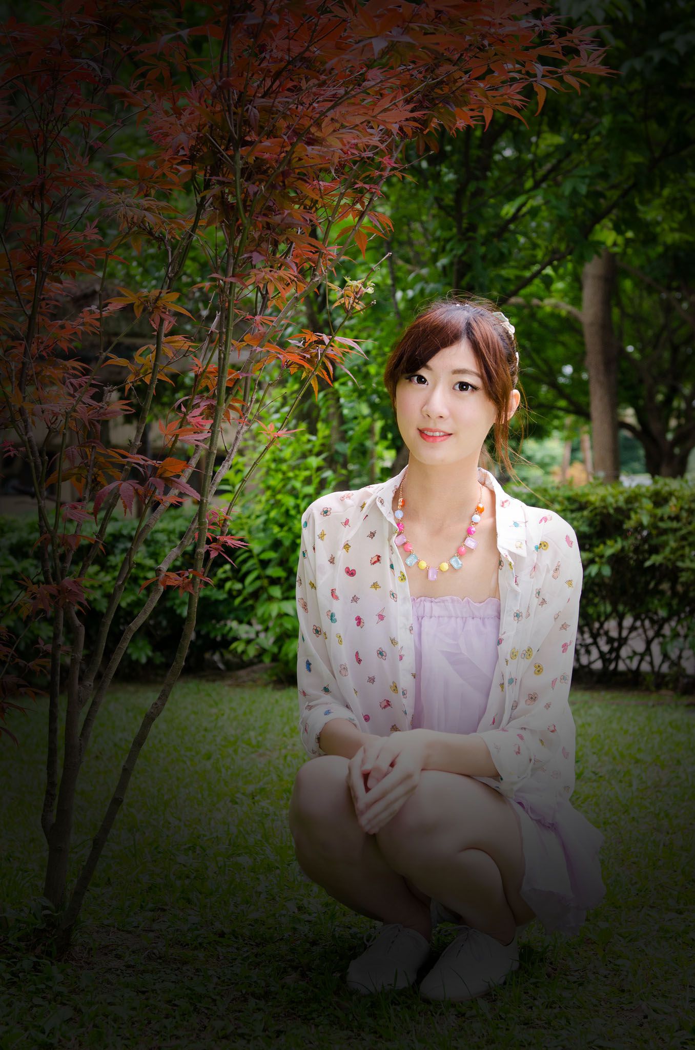 台湾模特Queena/林茉晶《公园外拍》-图40