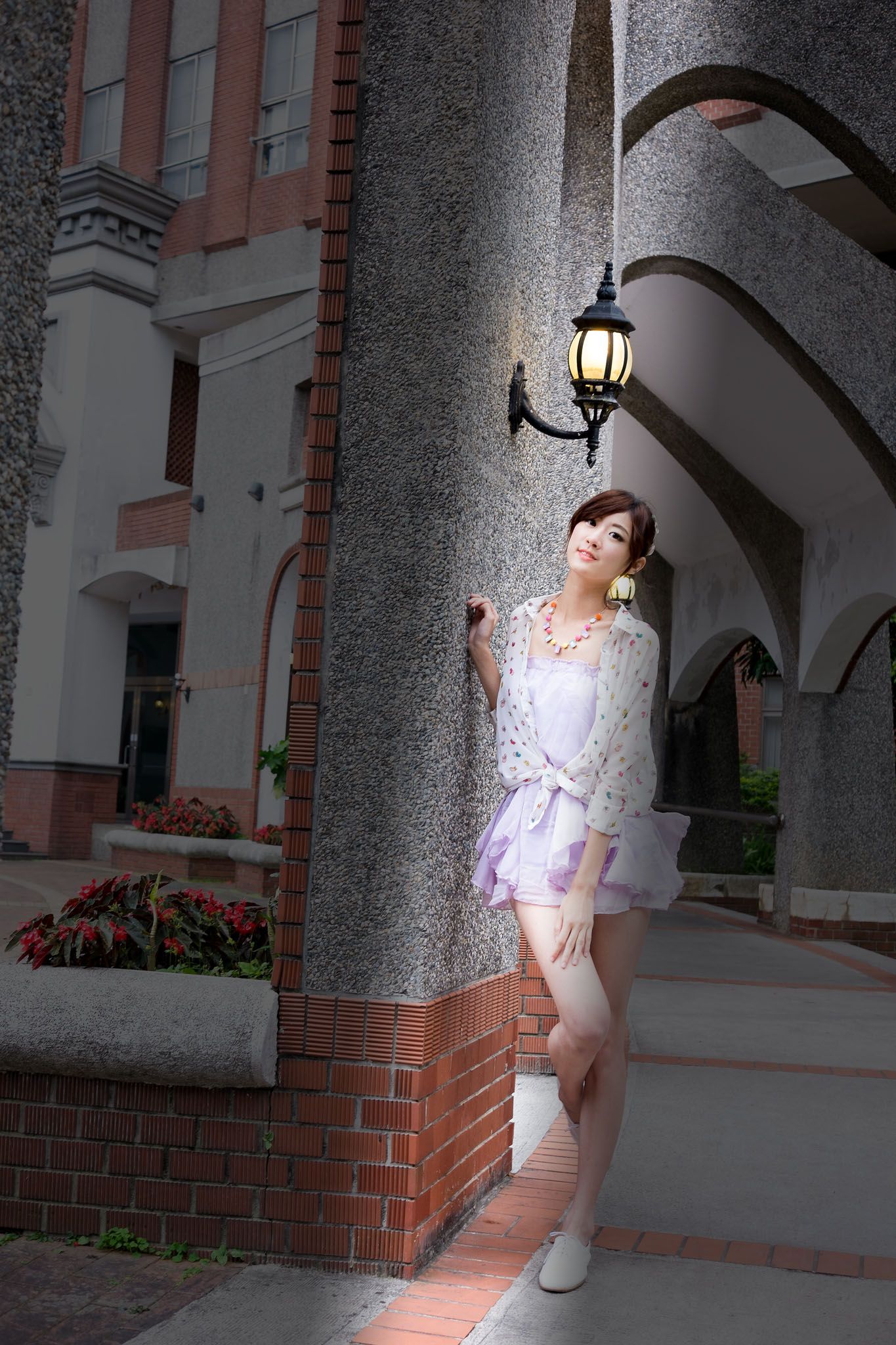 台湾模特Queena/林茉晶《公园外拍》-图41