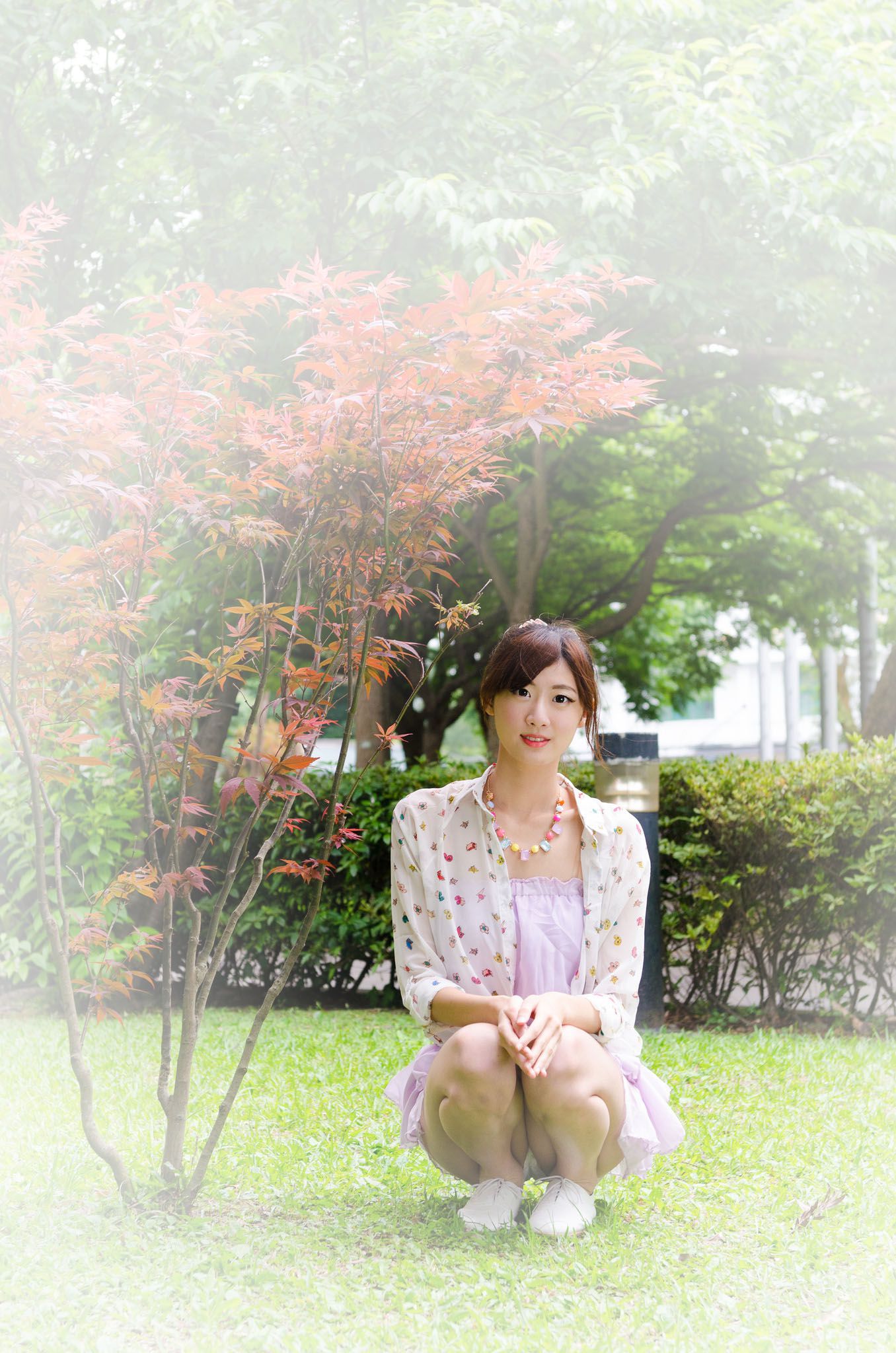 台湾模特Queena/林茉晶《公园外拍》-图43