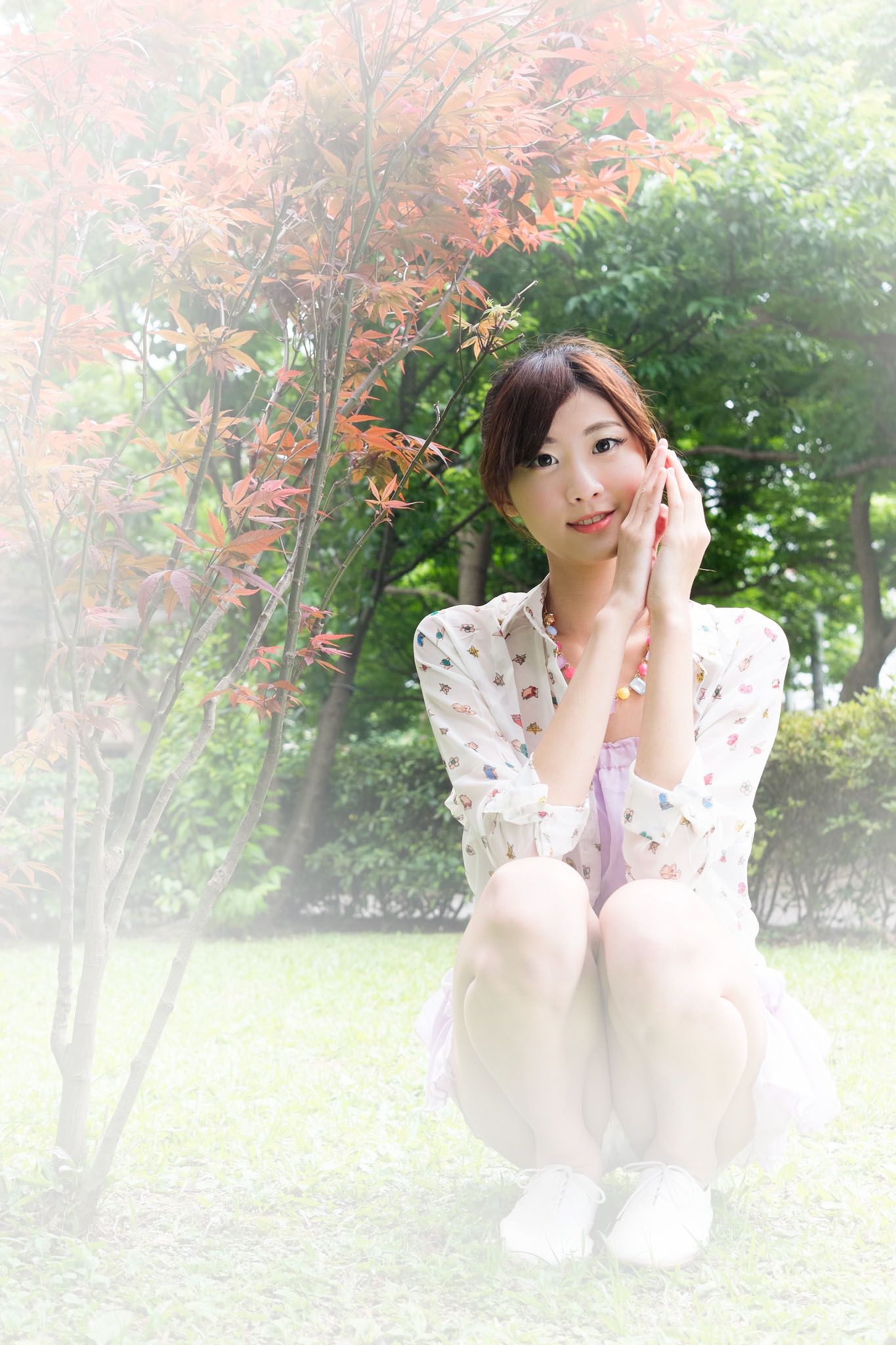 台湾模特Queena/林茉晶《公园外拍》-图45