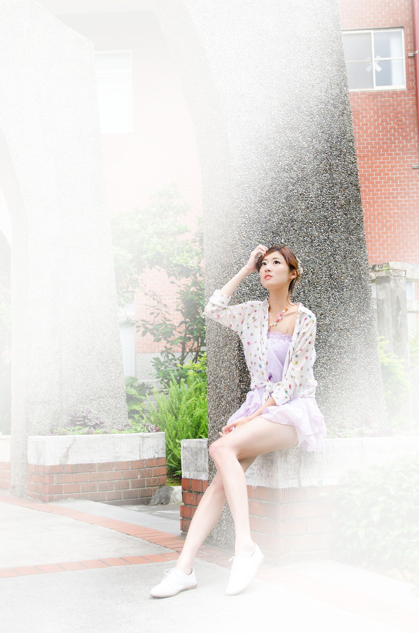 台湾模特Queena/林茉晶《公园外拍》-图46