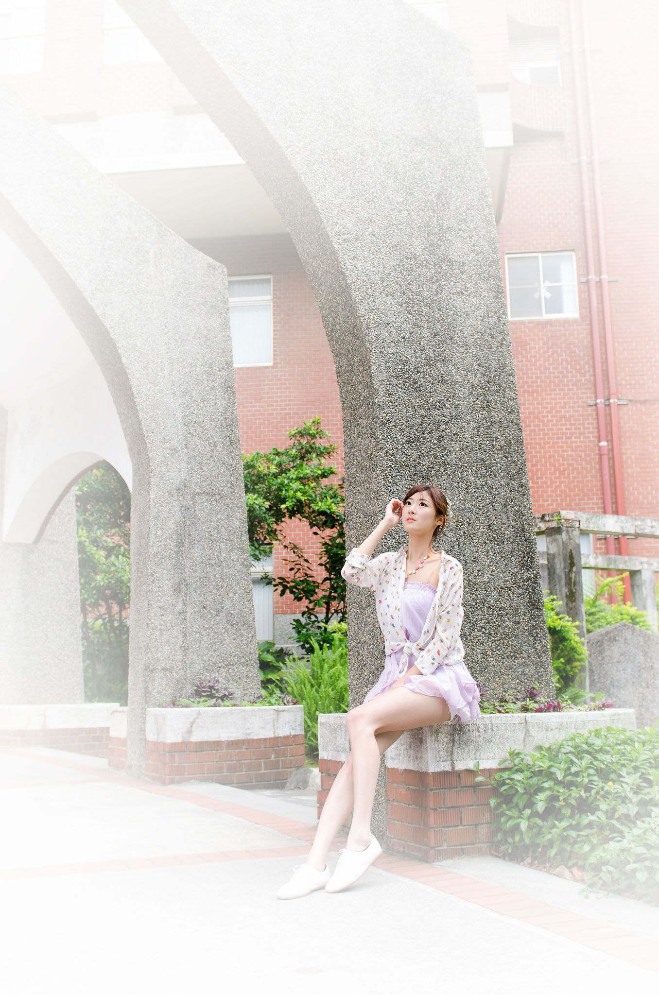 台湾模特Queena/林茉晶《公园外拍》-图47