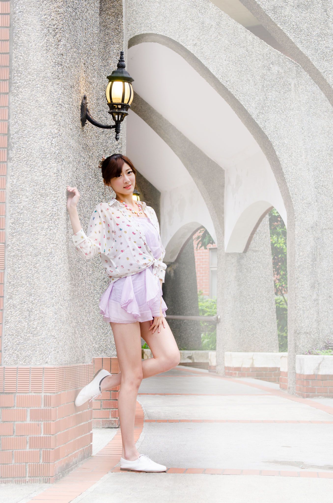 台湾模特Queena/林茉晶《公园外拍》-图51