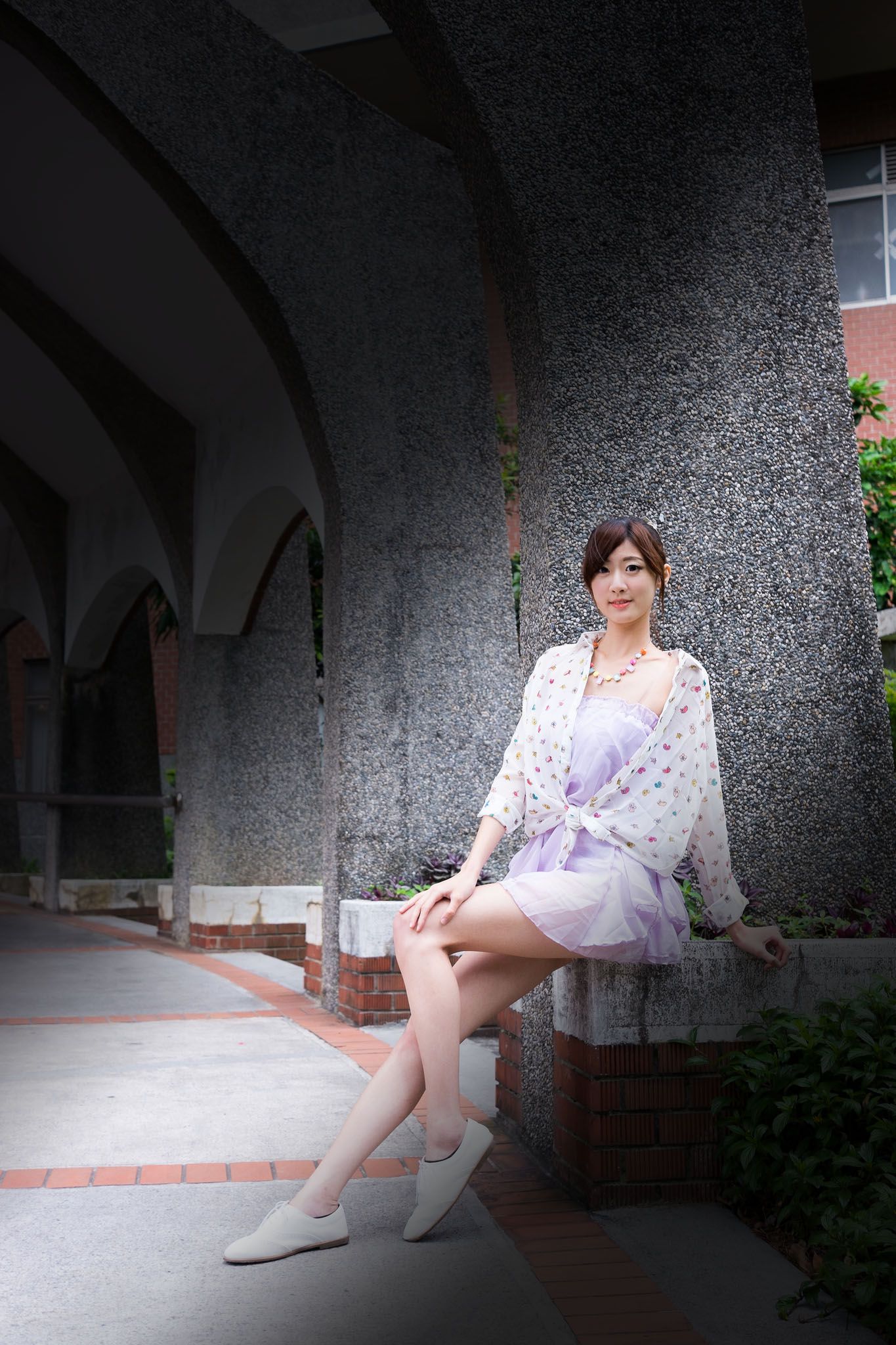 台湾模特Queena/林茉晶《公园外拍》-图52