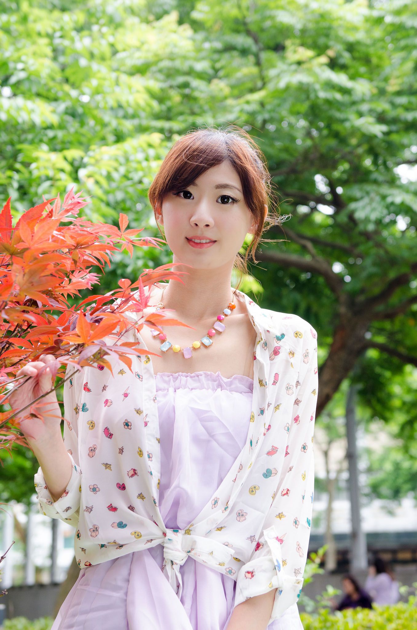 台湾模特Queena/林茉晶《公园外拍》-图53