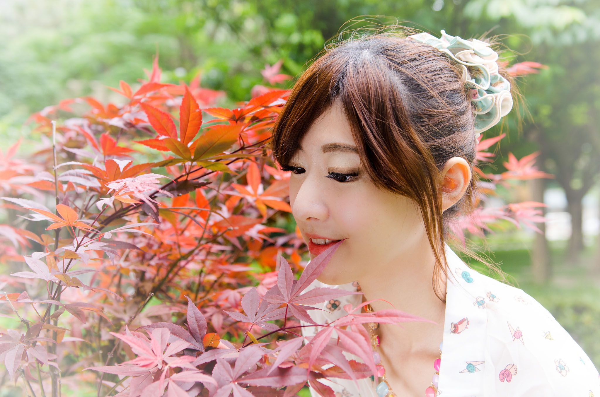 台湾模特Queena/林茉晶《公园外拍》-图55