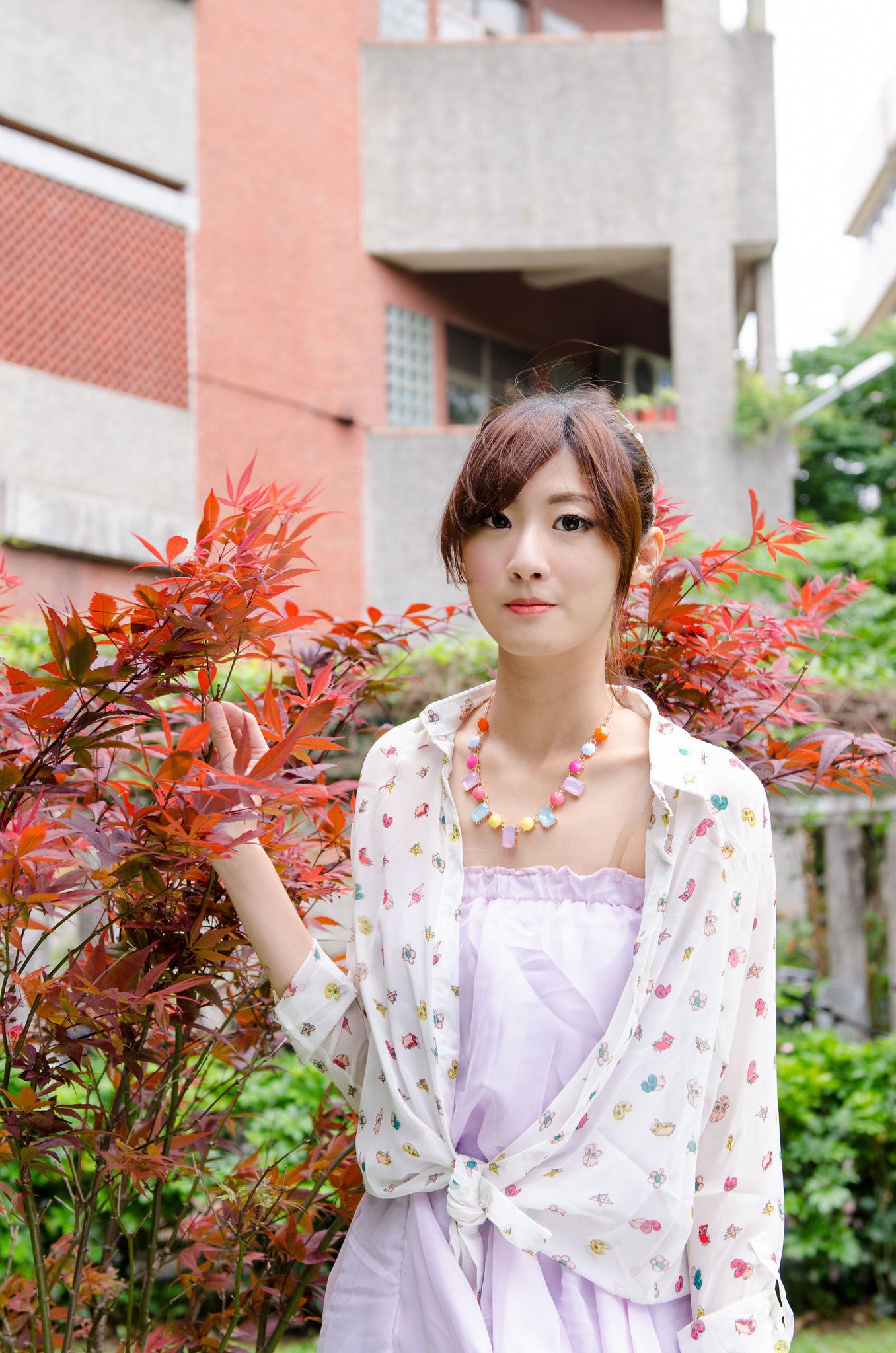 台湾模特Queena/林茉晶《公园外拍》-图56