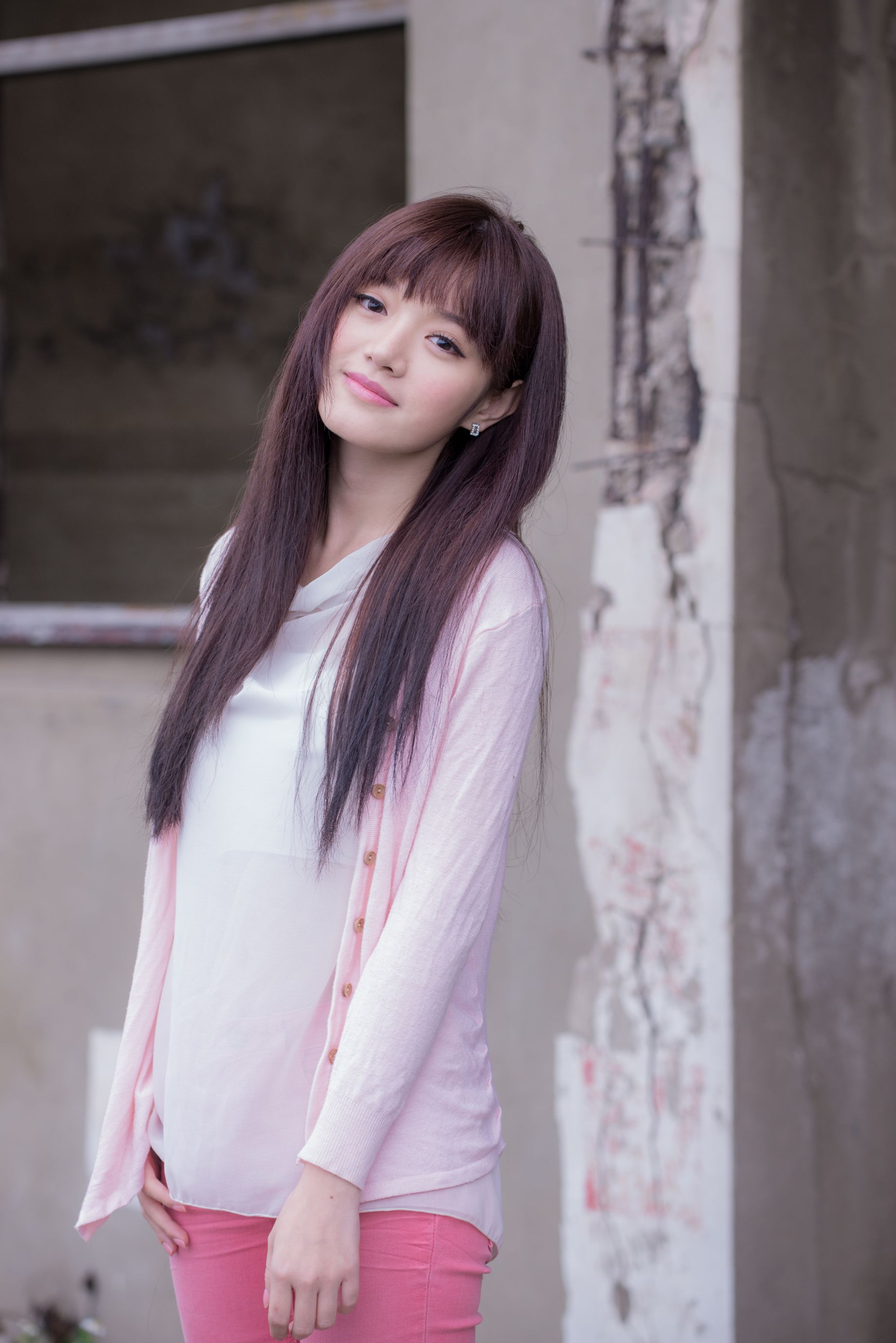 台湾美女林岗怡Didy《粉色少女》-图0