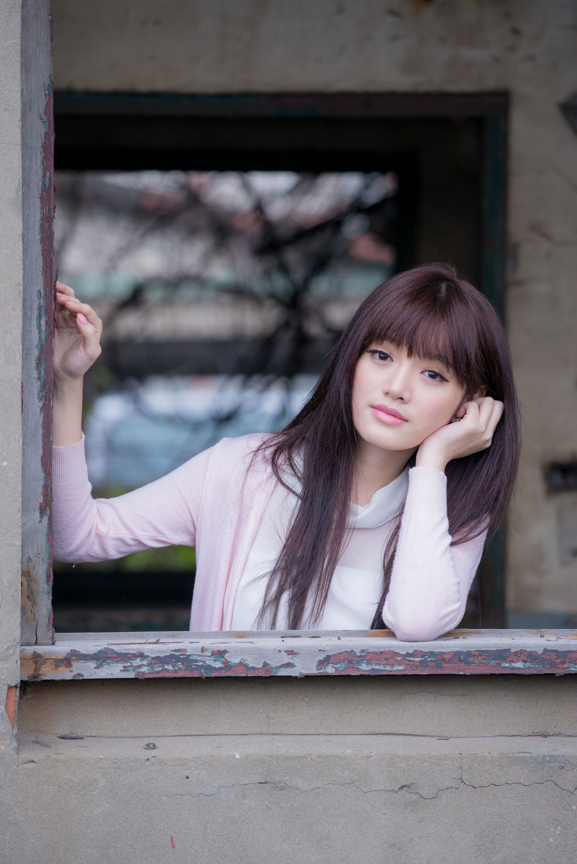 台湾美女林岗怡Didy《粉色少女》-图1