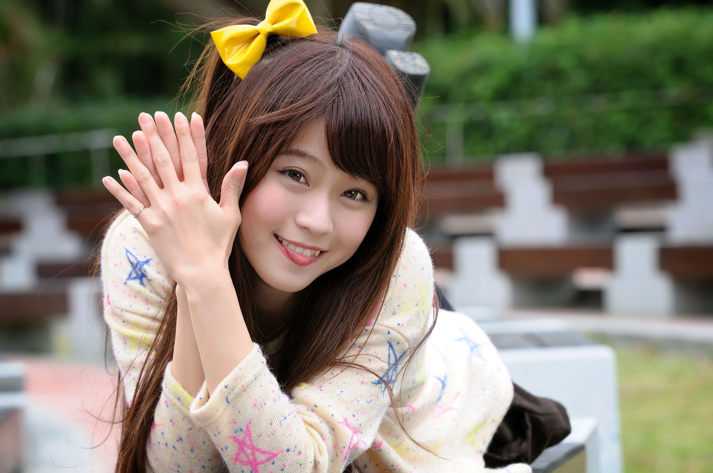 台湾美女俞瑄White/邱俞瑄《校园外拍》-图0