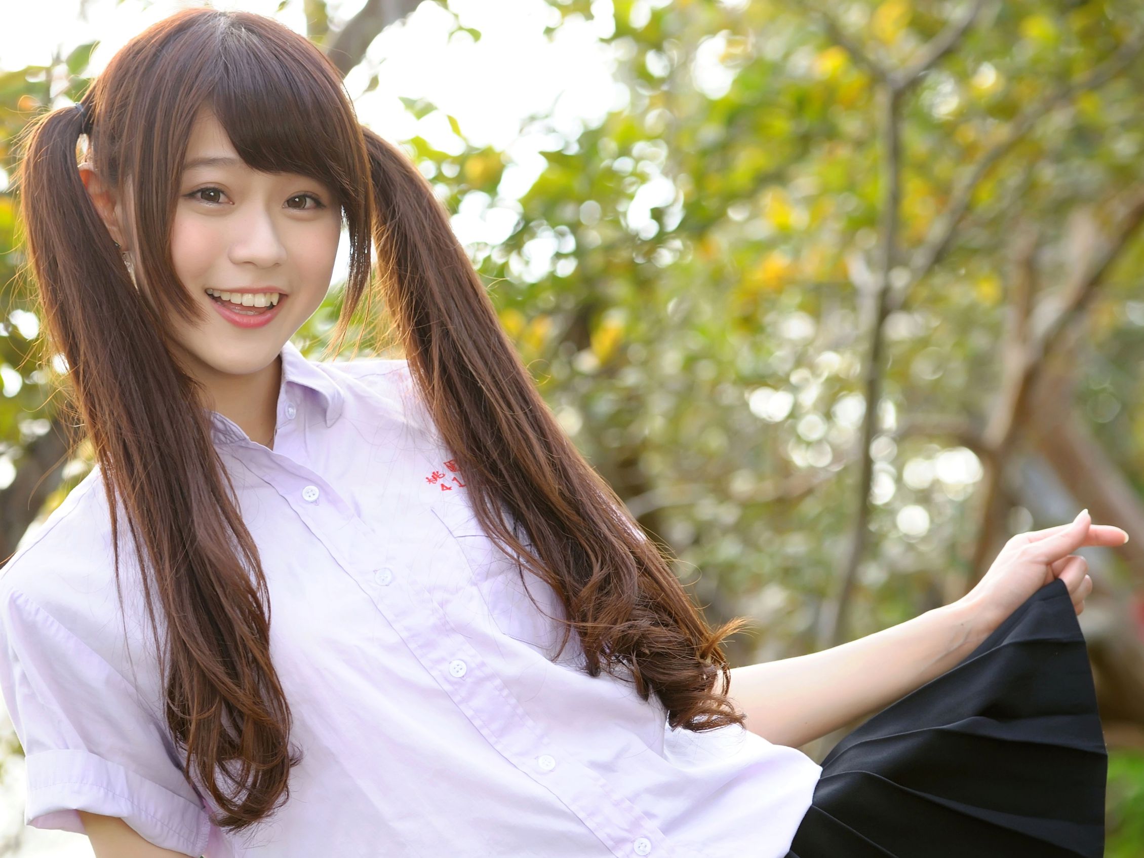 台湾美女俞瑄White/邱俞瑄《校园外拍》-图16