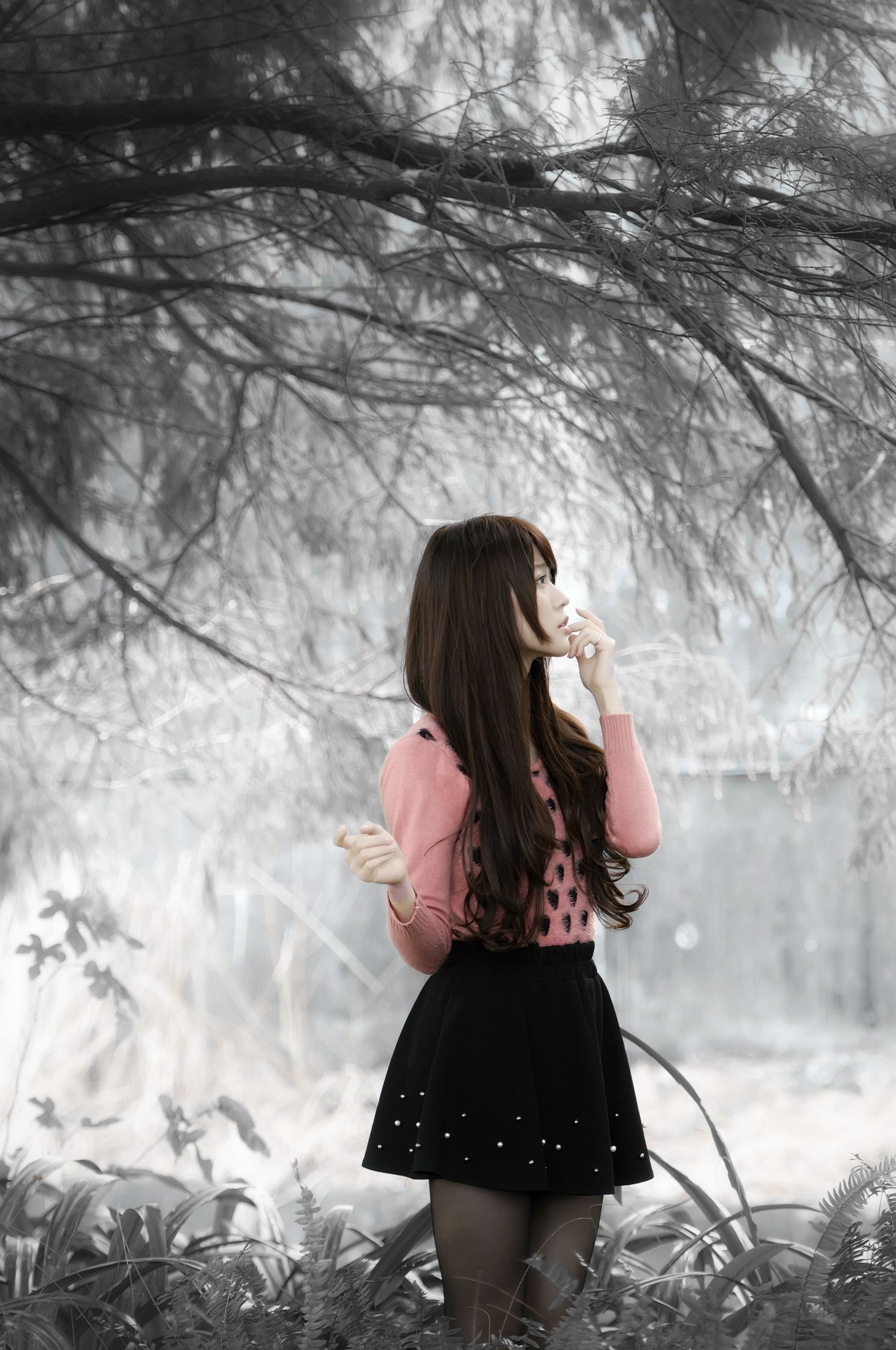 台湾美女俞瑄White/邱俞瑄《校园外拍》-图5