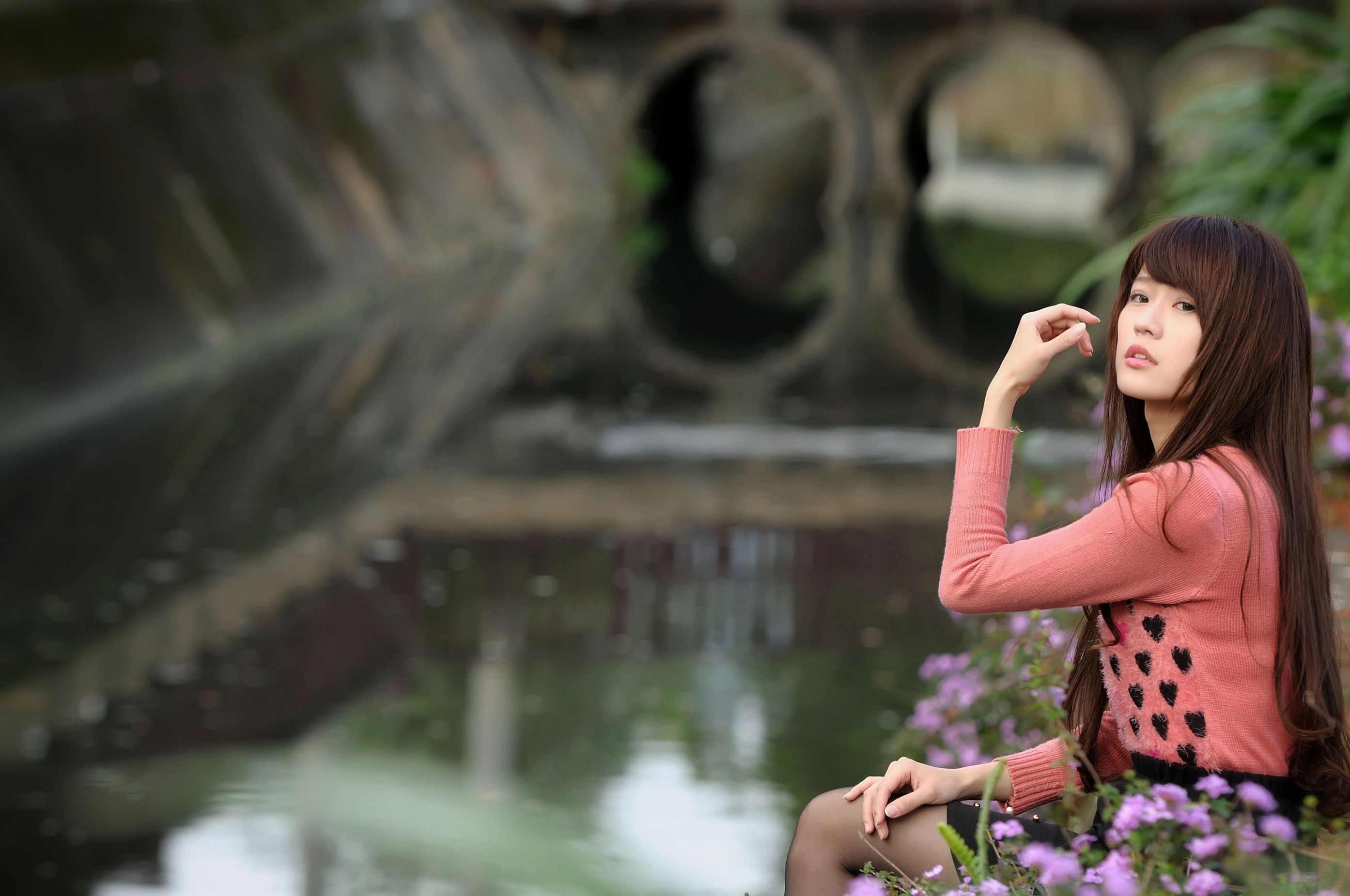 台湾美女俞瑄White/邱俞瑄《校园外拍》-图6