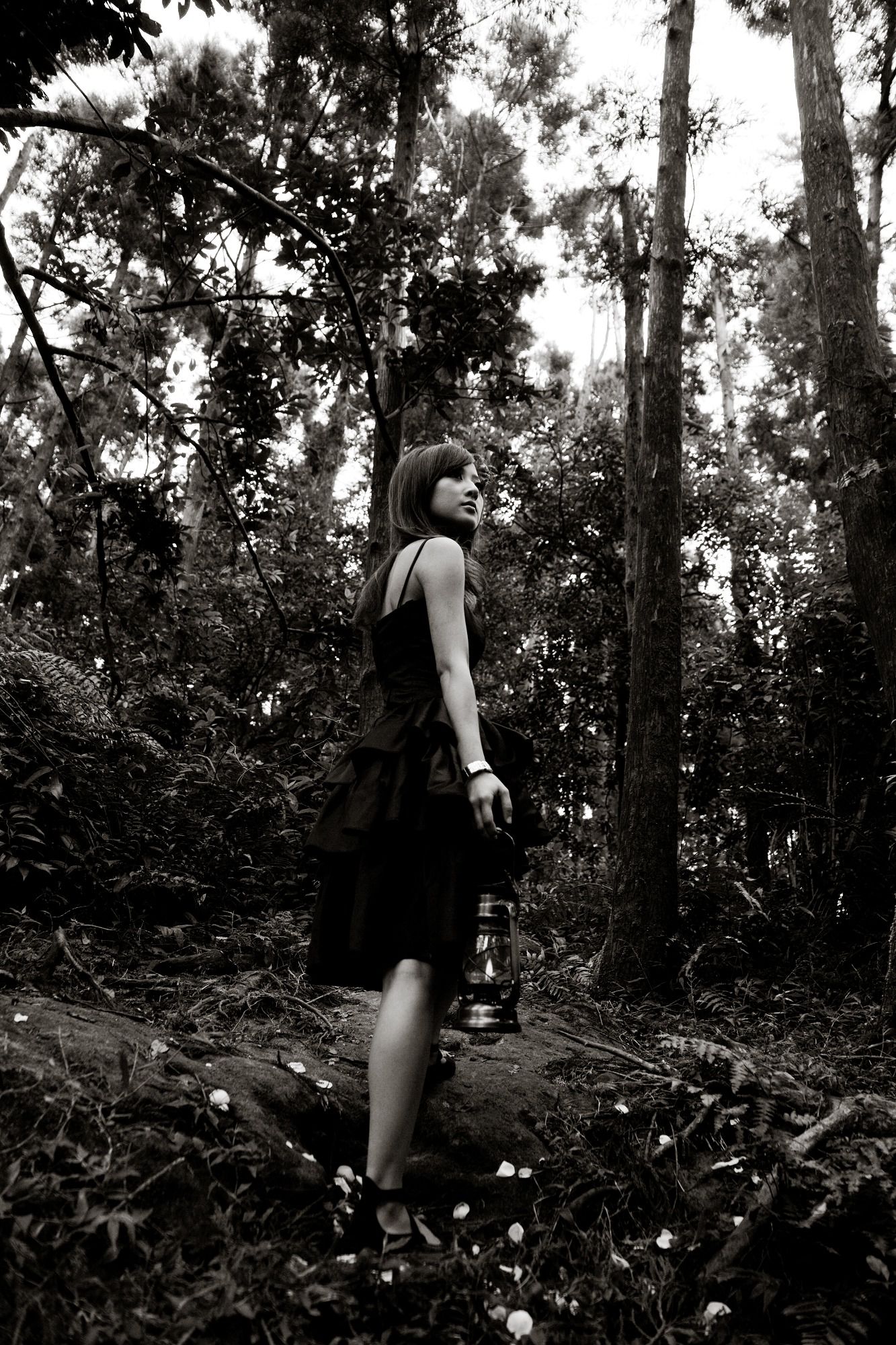 Mikako/张凯洁《白色圓舞曲x黑色執念》陽明山竹子湖外拍-图101