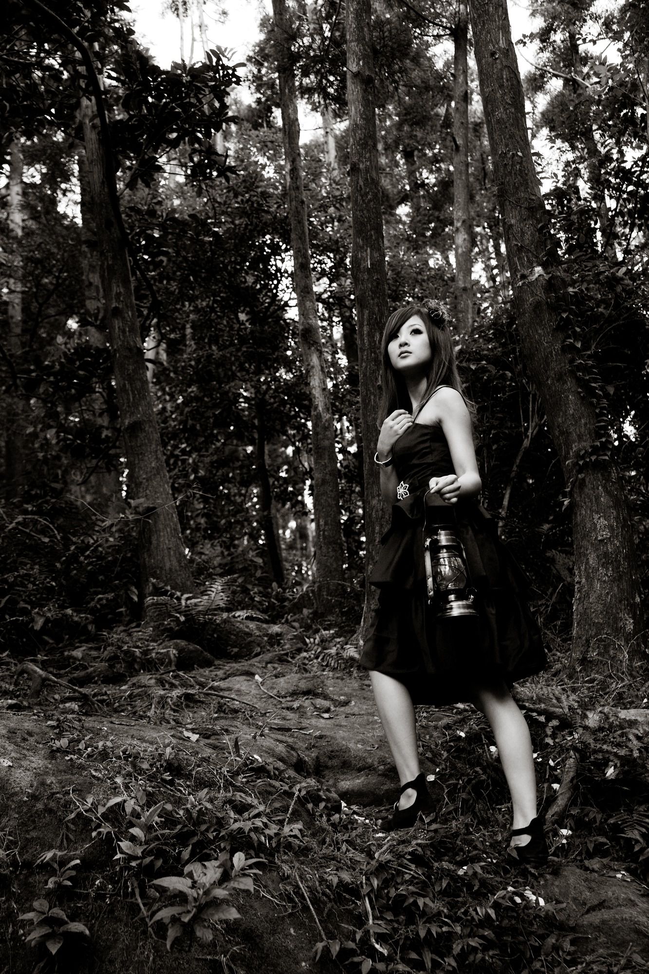 Mikako/张凯洁《白色圓舞曲x黑色執念》陽明山竹子湖外拍-图102