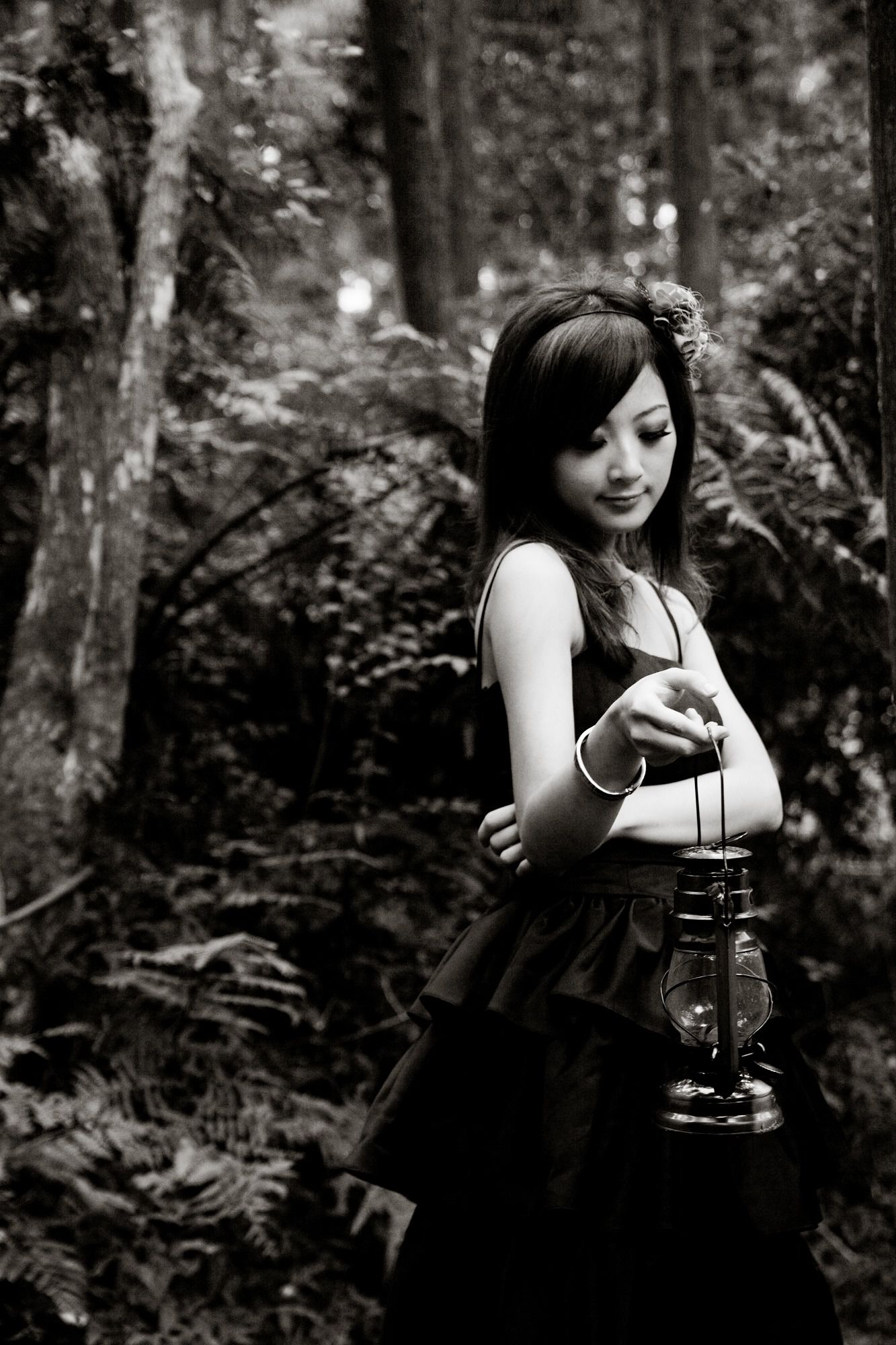 Mikako/张凯洁《白色圓舞曲x黑色執念》陽明山竹子湖外拍-图103