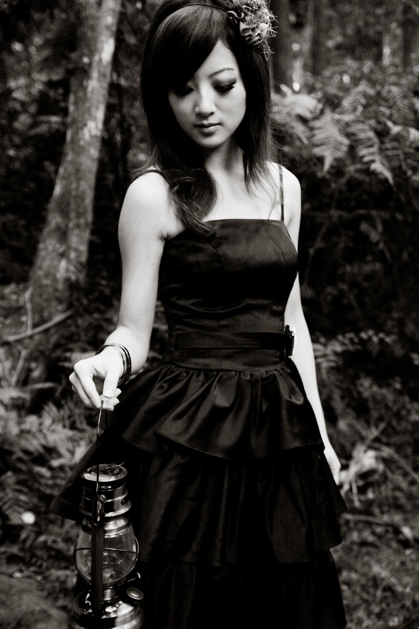 Mikako/张凯洁《白色圓舞曲x黑色執念》陽明山竹子湖外拍-图104