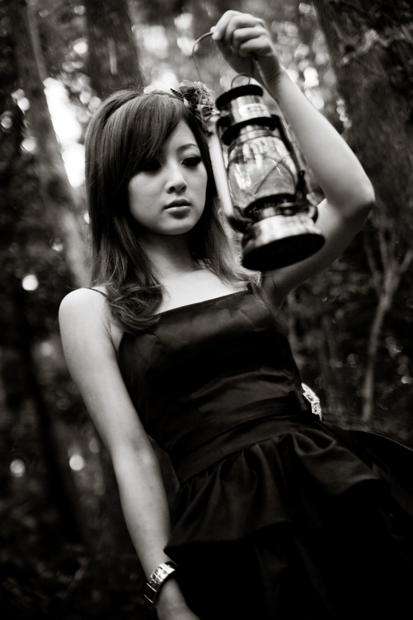 Mikako/张凯洁《白色圓舞曲x黑色執念》陽明山竹子湖外拍-图105