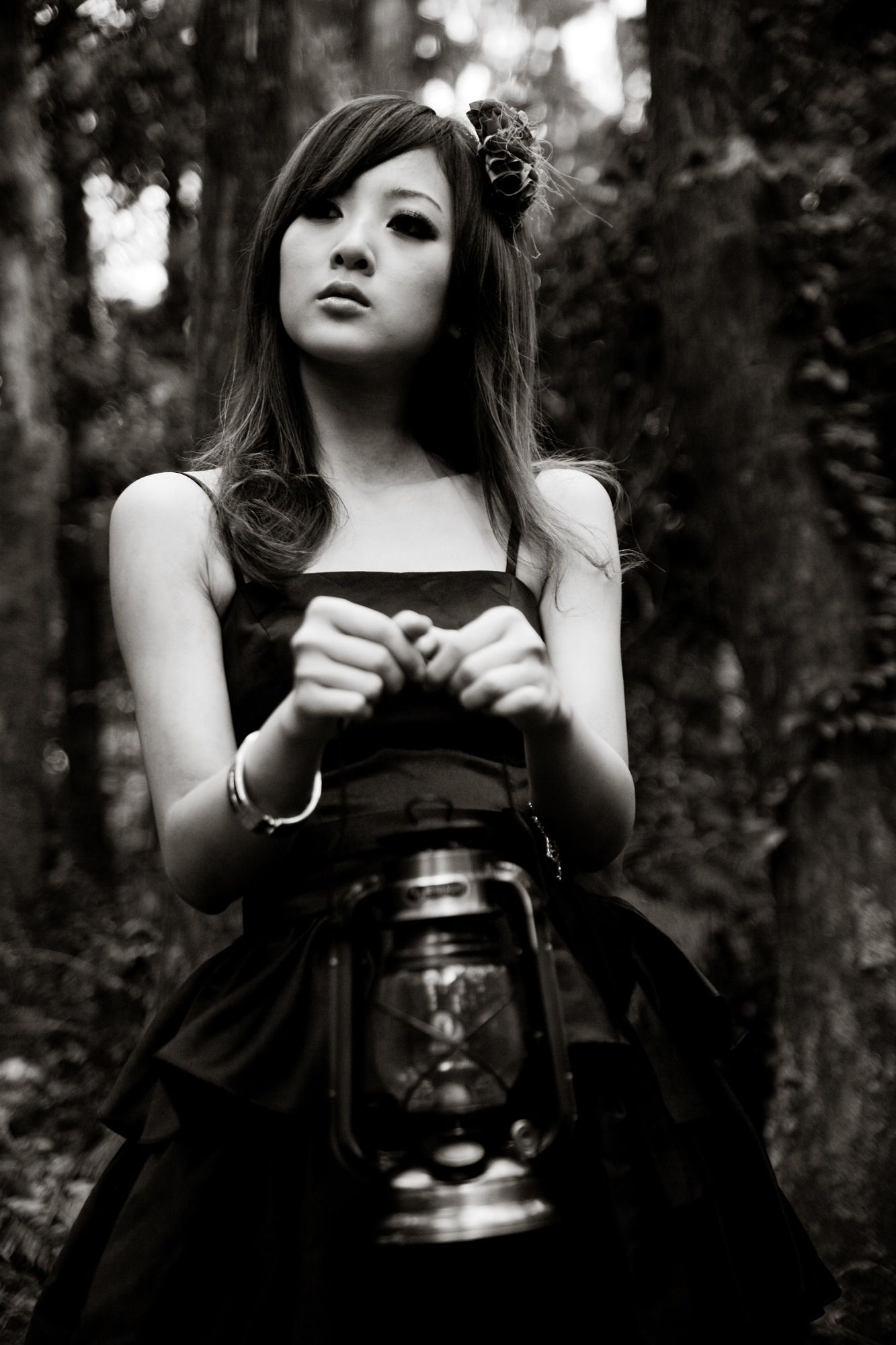 Mikako/张凯洁《白色圓舞曲x黑色執念》陽明山竹子湖外拍-图108