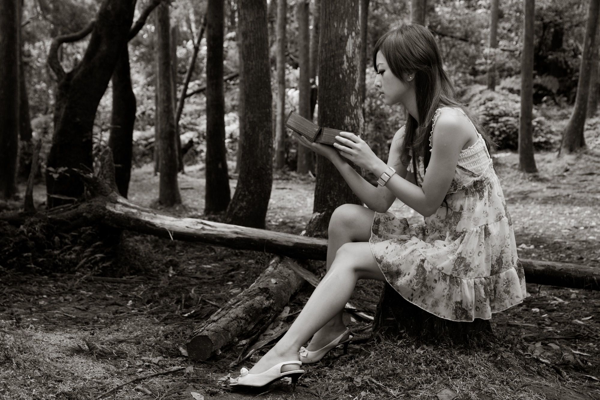 Mikako/张凯洁《白色圓舞曲x黑色執念》陽明山竹子湖外拍-图10