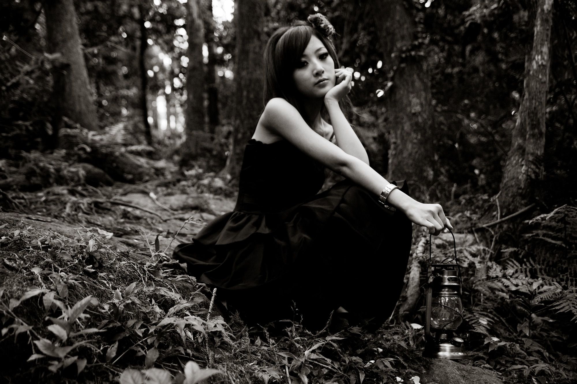 Mikako/张凯洁《白色圓舞曲x黑色執念》陽明山竹子湖外拍-图109