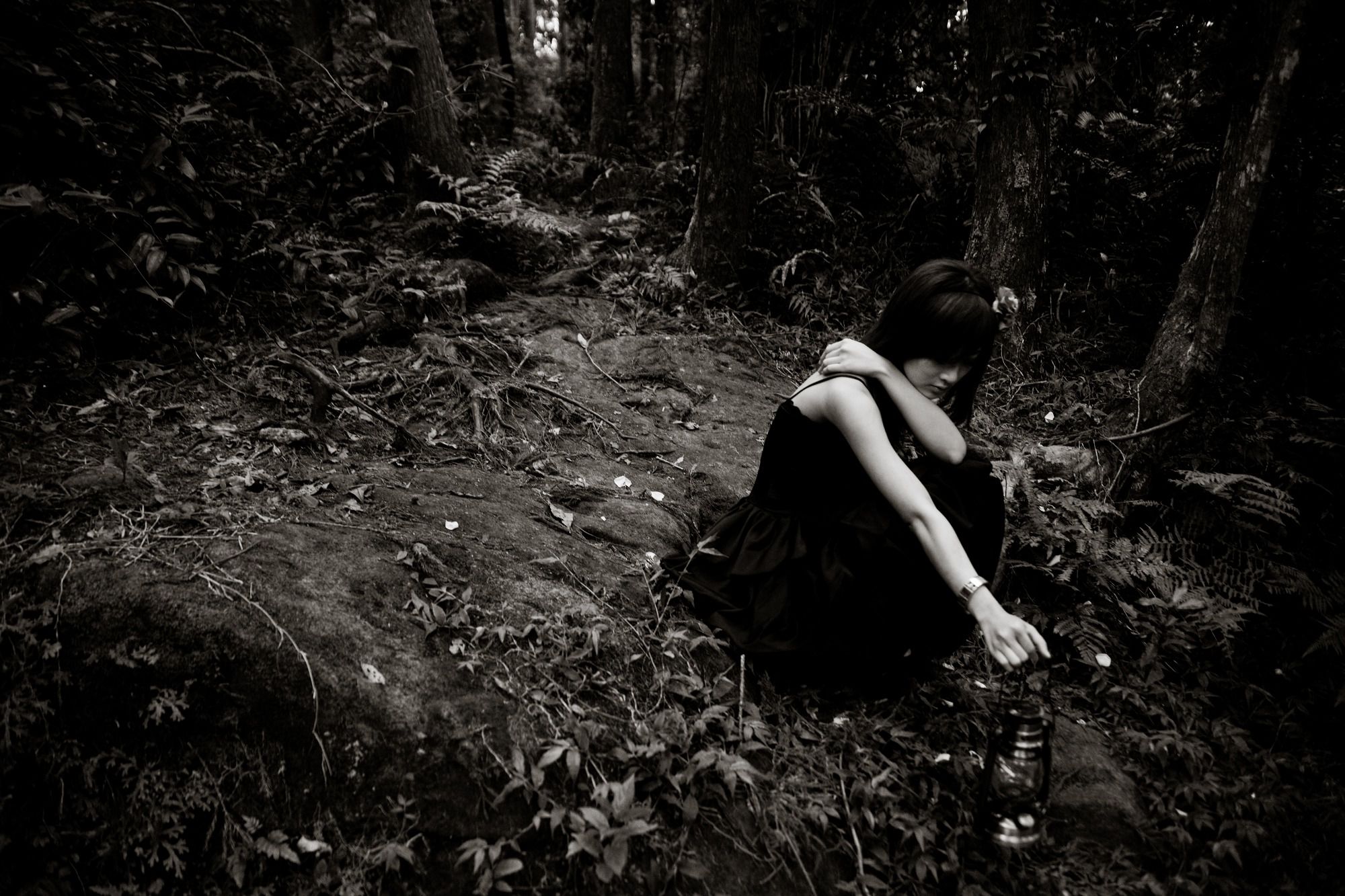 Mikako/张凯洁《白色圓舞曲x黑色執念》陽明山竹子湖外拍-图110