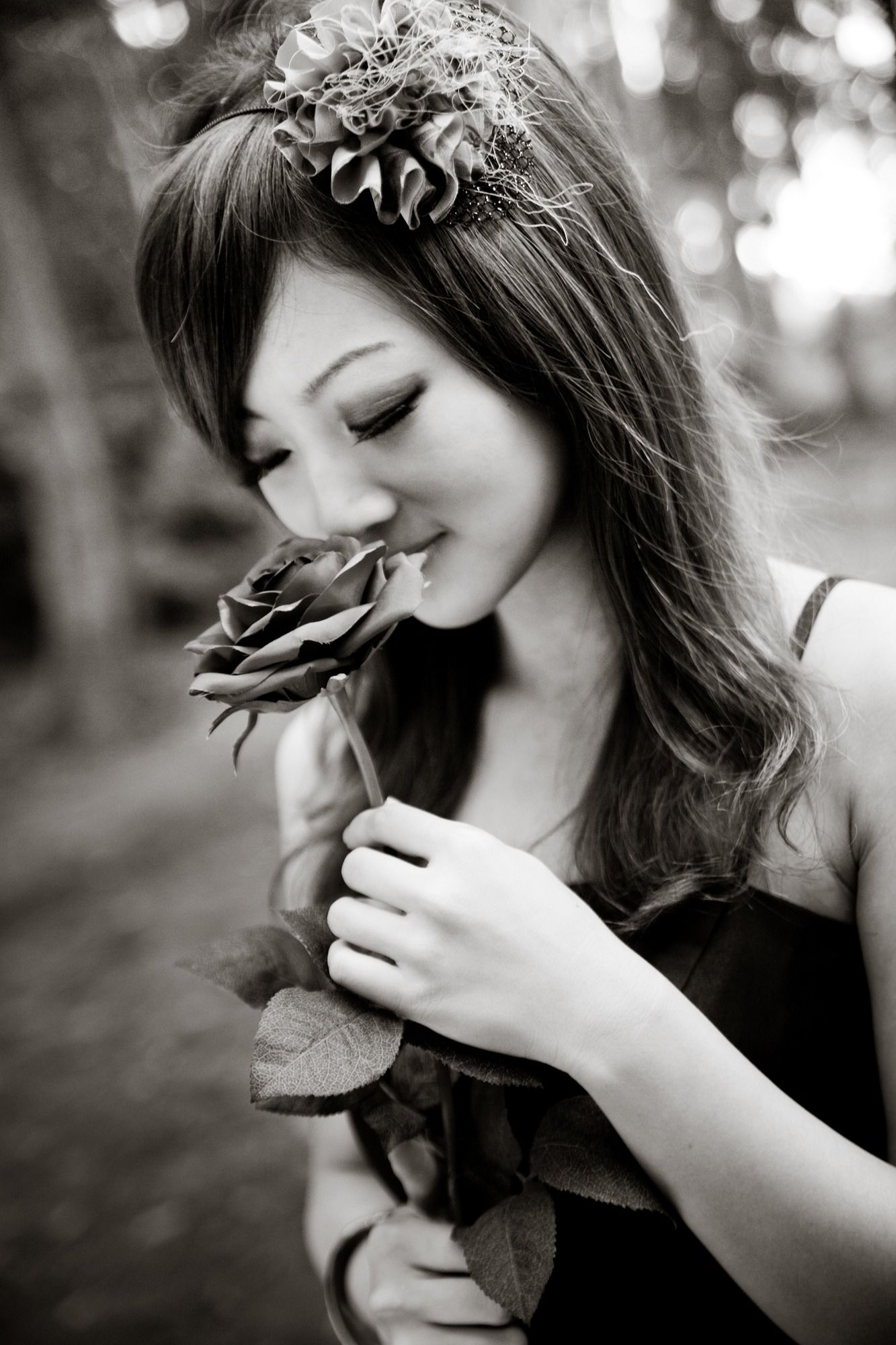 Mikako/张凯洁《白色圓舞曲x黑色執念》陽明山竹子湖外拍-图116