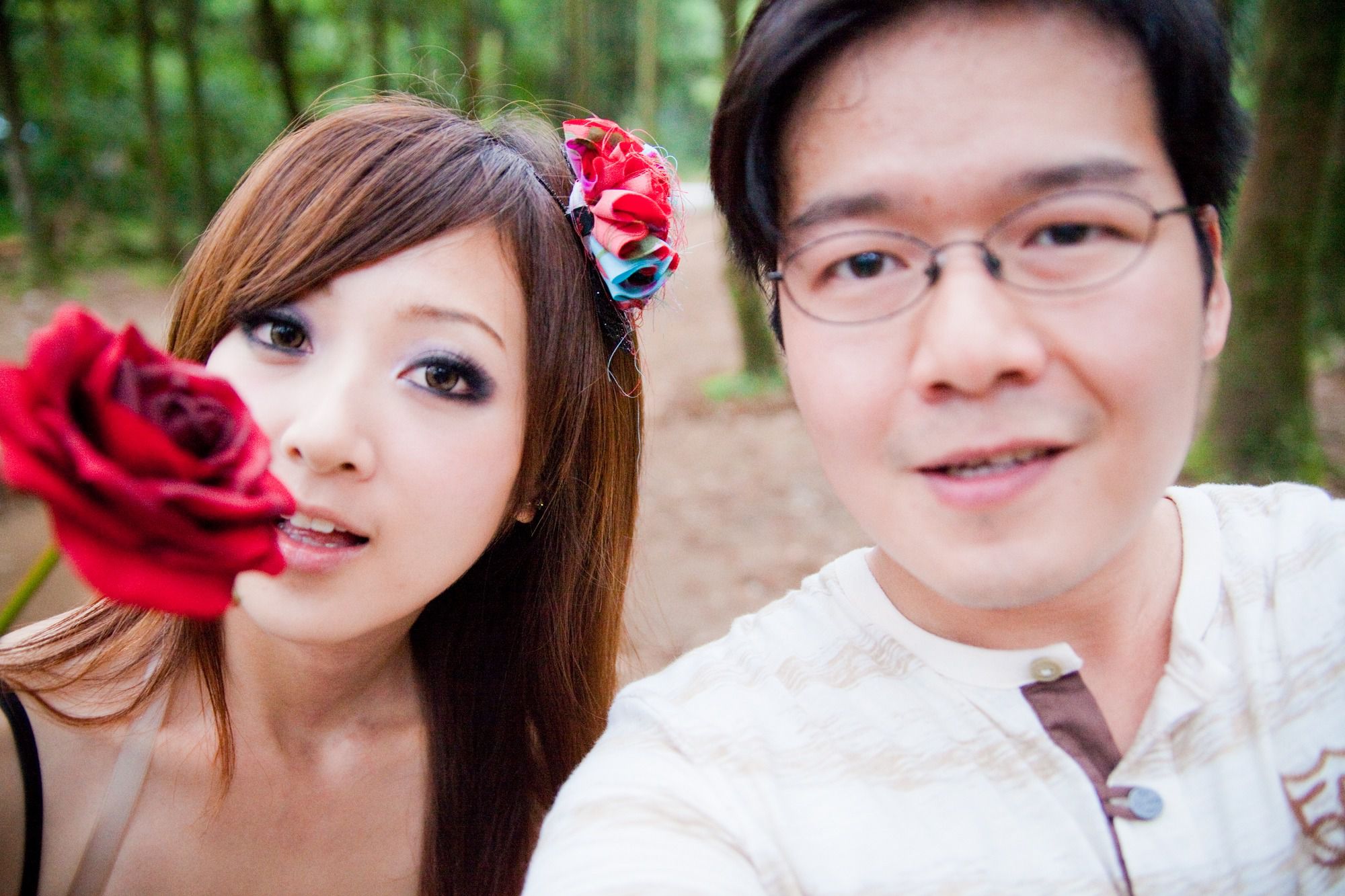 Mikako/张凯洁《白色圓舞曲x黑色執念》陽明山竹子湖外拍-图119