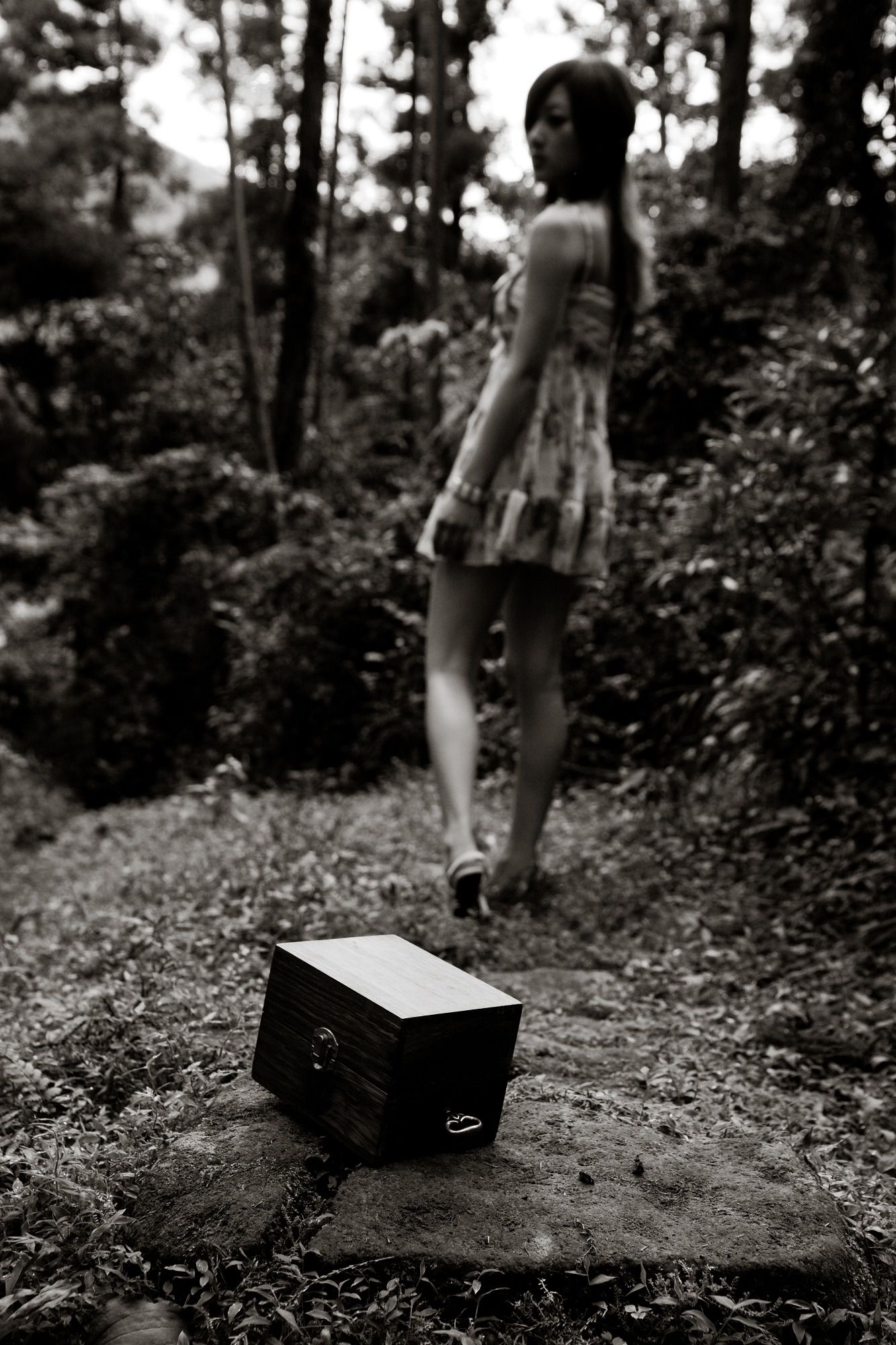 Mikako/张凯洁《白色圓舞曲x黑色執念》陽明山竹子湖外拍-图18