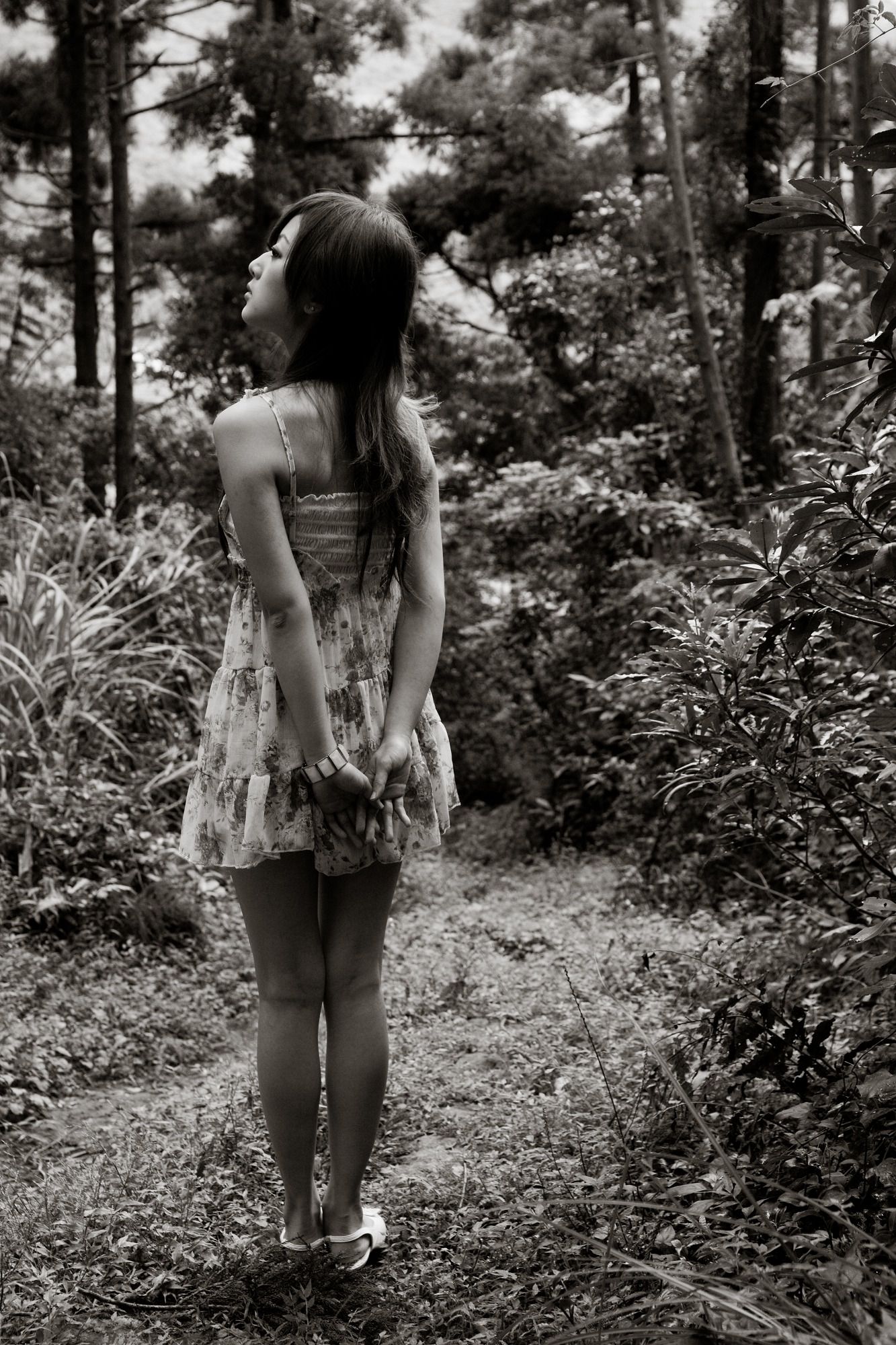 Mikako/张凯洁《白色圓舞曲x黑色執念》陽明山竹子湖外拍-图19