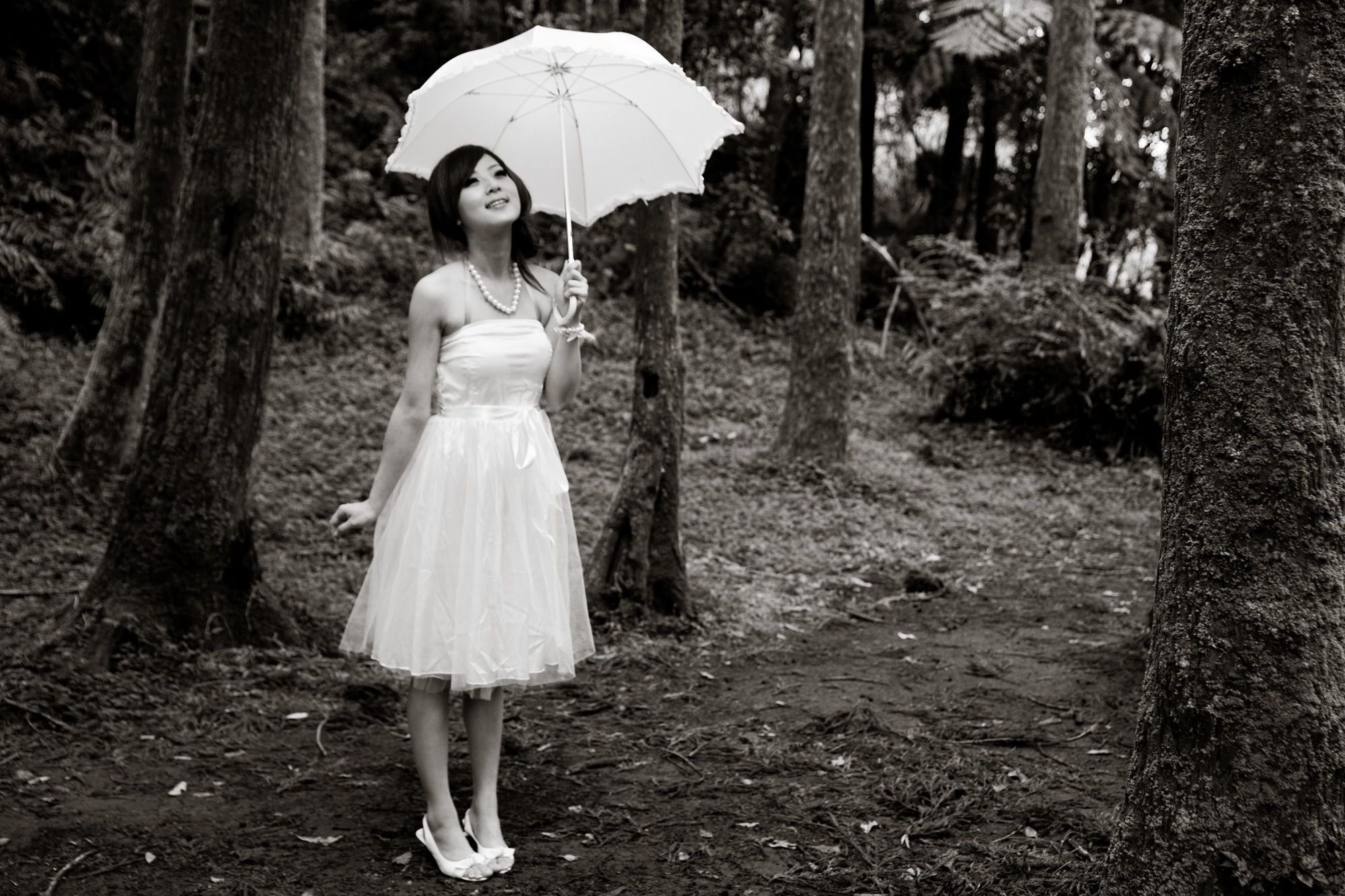 Mikako/张凯洁《白色圓舞曲x黑色執念》陽明山竹子湖外拍-图22