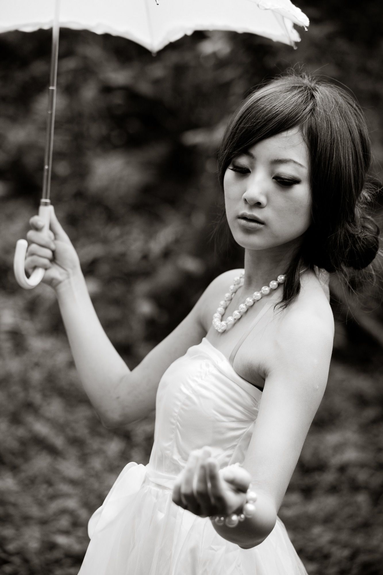 Mikako/张凯洁《白色圓舞曲x黑色執念》陽明山竹子湖外拍-图37