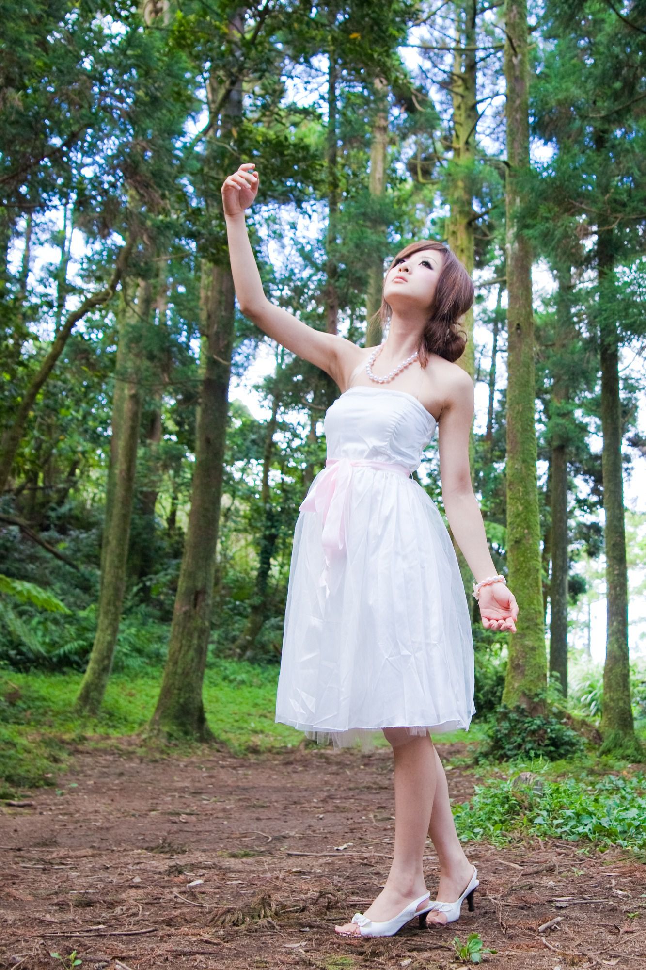 Mikako/张凯洁《白色圓舞曲x黑色執念》陽明山竹子湖外拍-图42