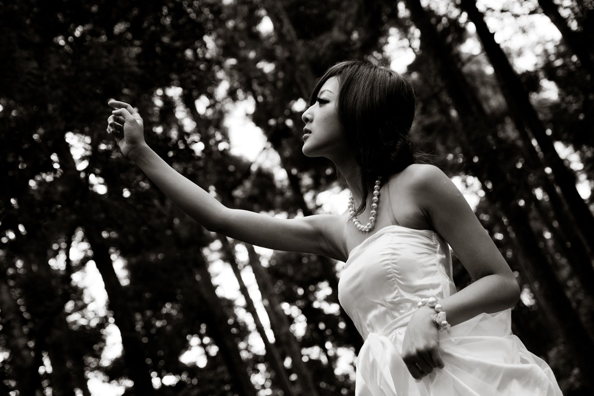 Mikako/张凯洁《白色圓舞曲x黑色執念》陽明山竹子湖外拍-图43