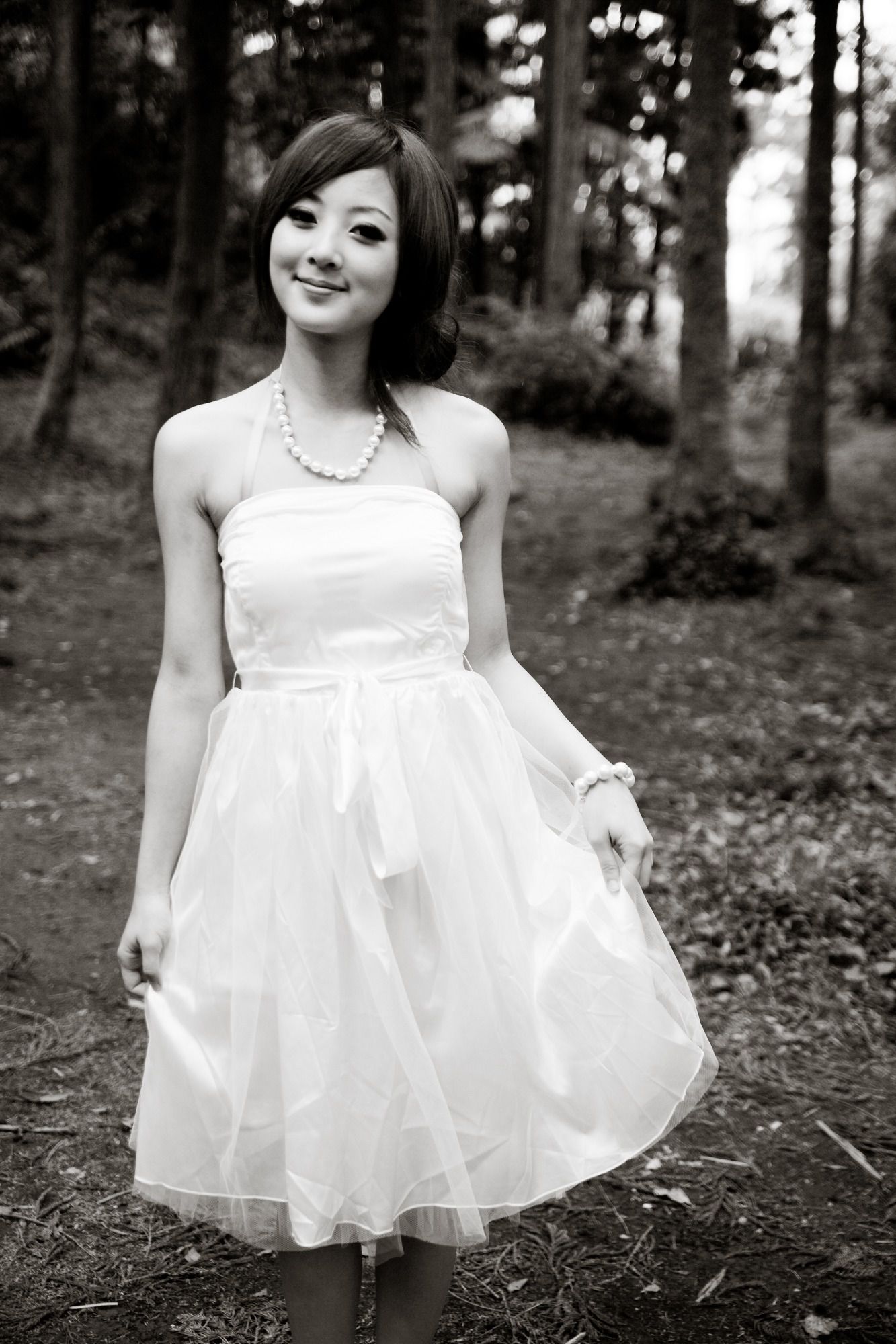 Mikako/张凯洁《白色圓舞曲x黑色執念》陽明山竹子湖外拍-图48