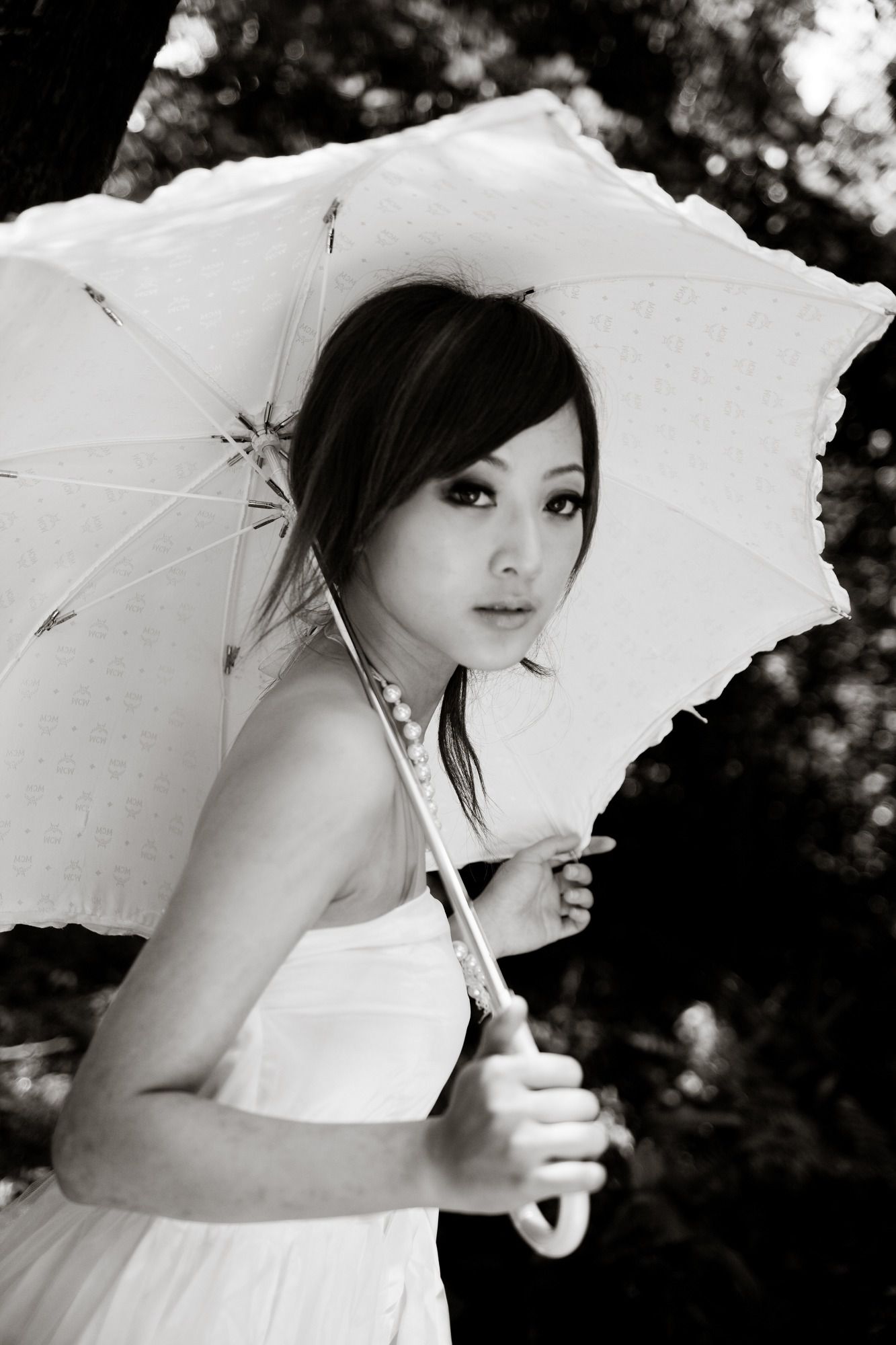 Mikako/张凯洁《白色圓舞曲x黑色執念》陽明山竹子湖外拍-图54