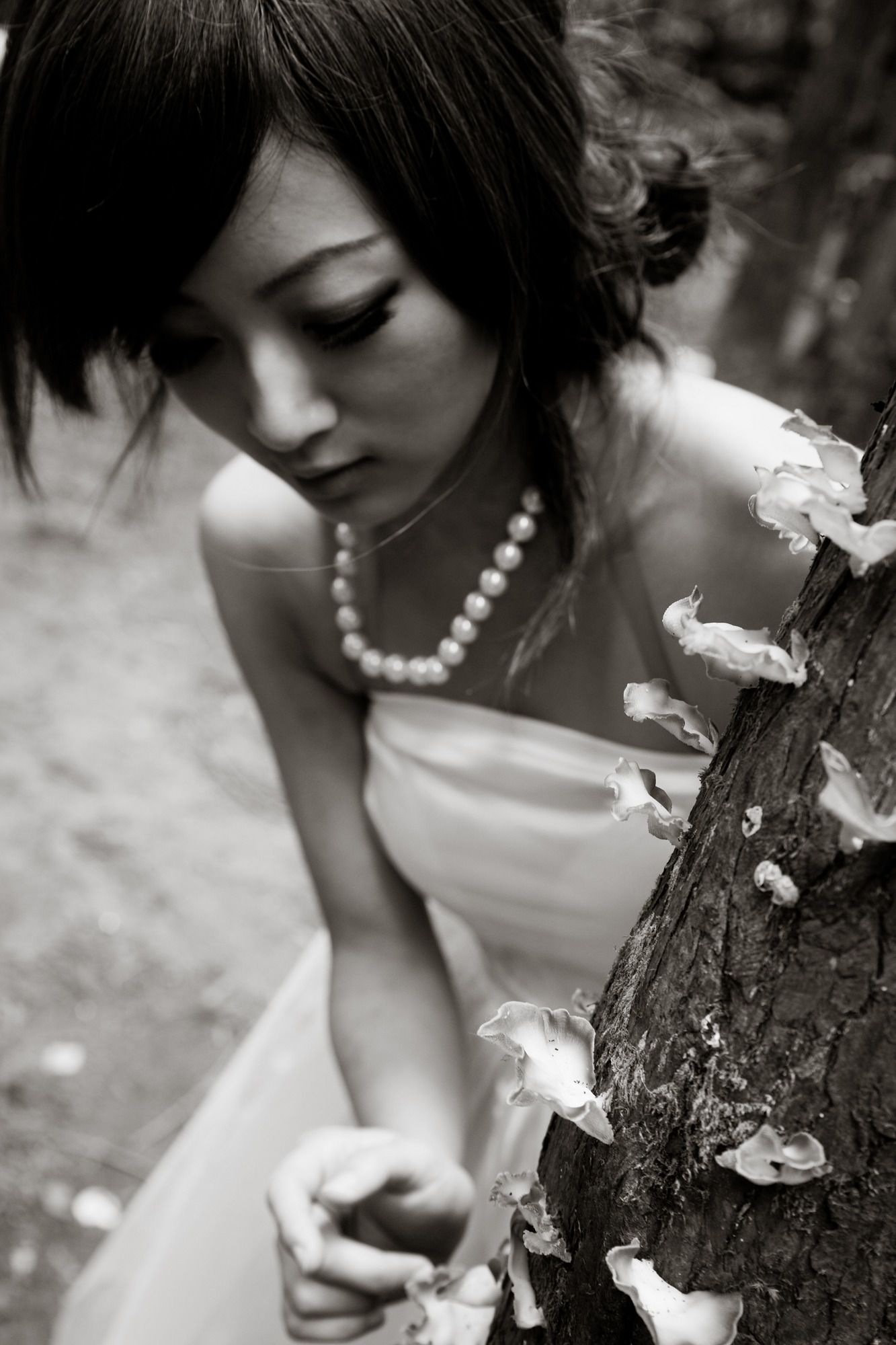 Mikako/张凯洁《白色圓舞曲x黑色執念》陽明山竹子湖外拍-图56