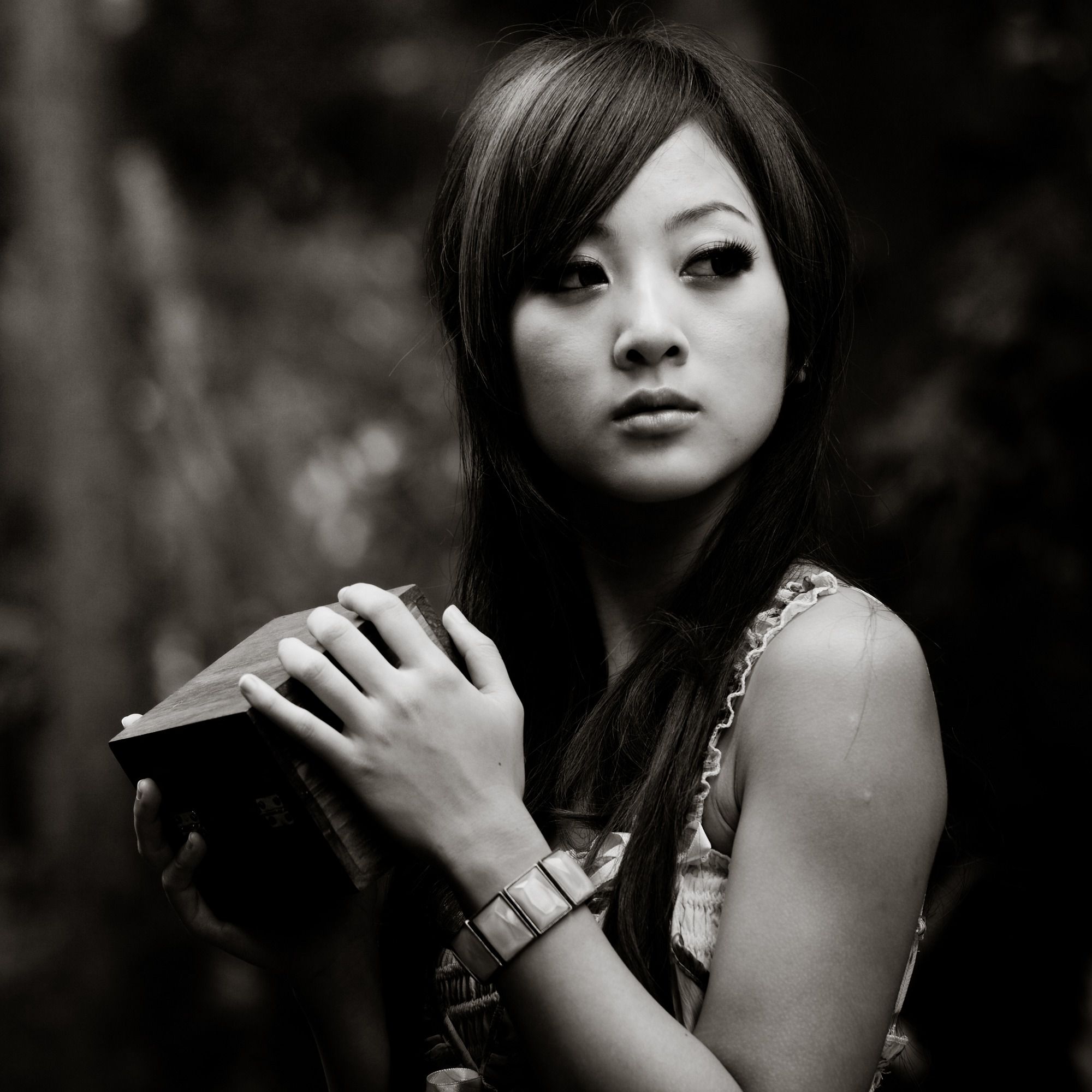 Mikako/张凯洁《白色圓舞曲x黑色執念》陽明山竹子湖外拍-图5